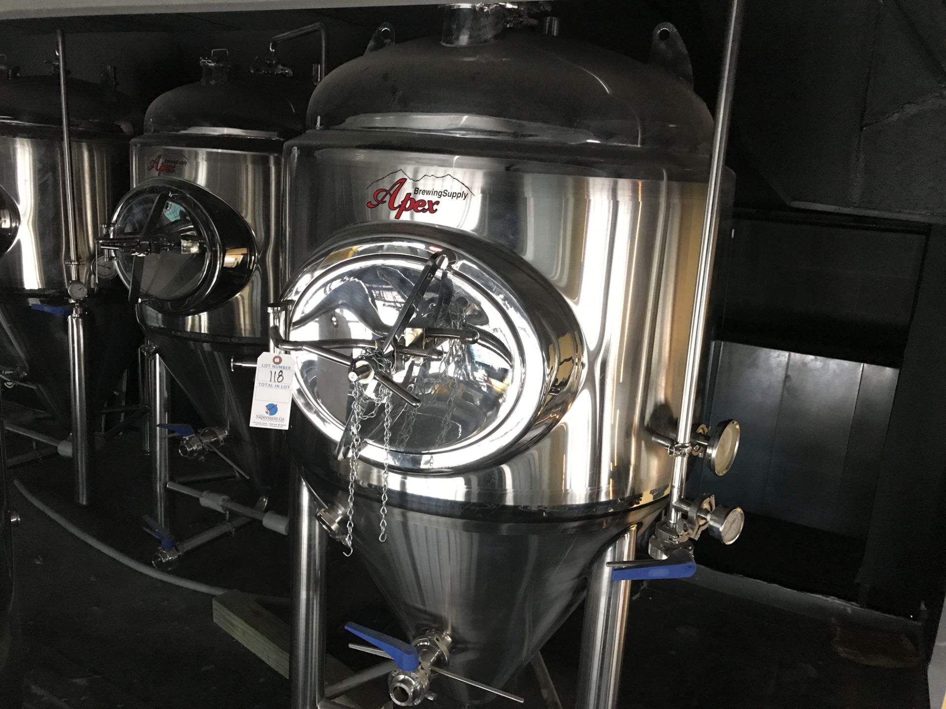 Apex 3.5 BBL Jacketed Fermentation Tank