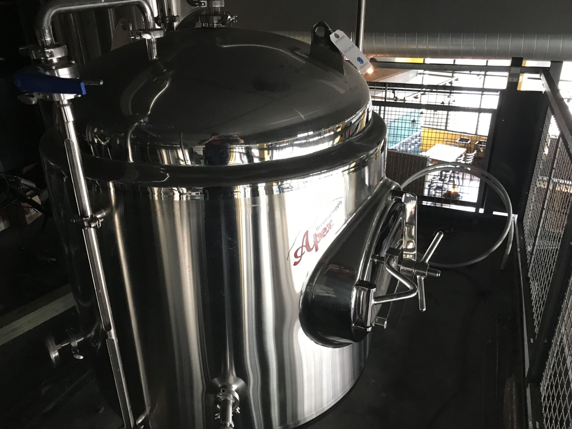 Apex 3.5 BBL Jacketed Brite Tank