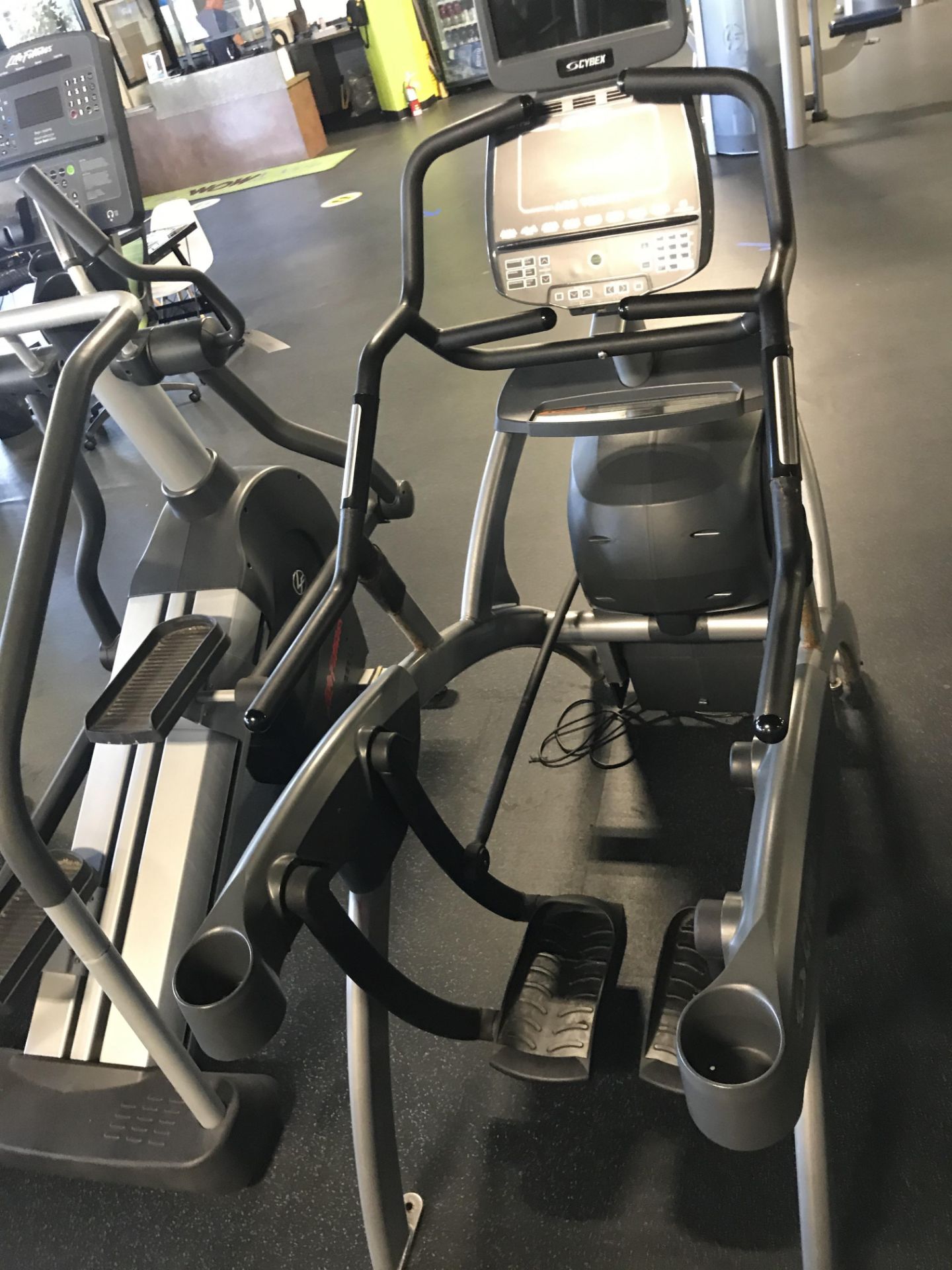 Cybex Arc Trainer #750A S/N: F01210750A90014B59 w/Programmable Controls, Digital Readout & TV - Image 2 of 2