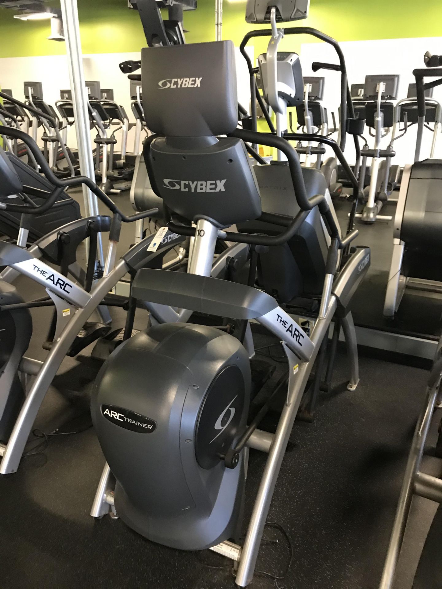 Cybex Arc Trainer #750A S/N: F01270750A90014B66 w/Programmable Controls, Digital Readout & TV