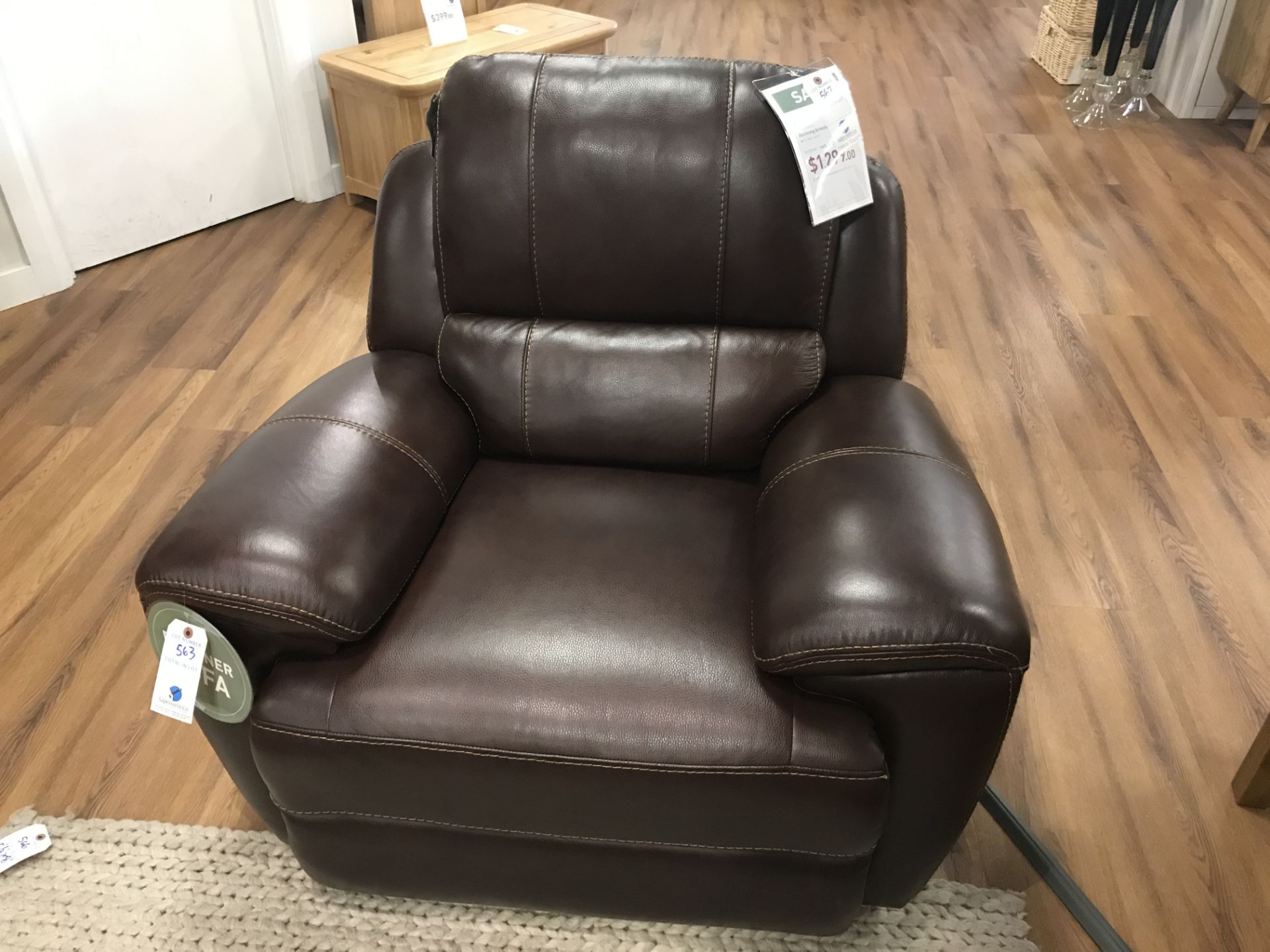 Reclining Armchair (Finley)See Picture For Dimensions and Product Info