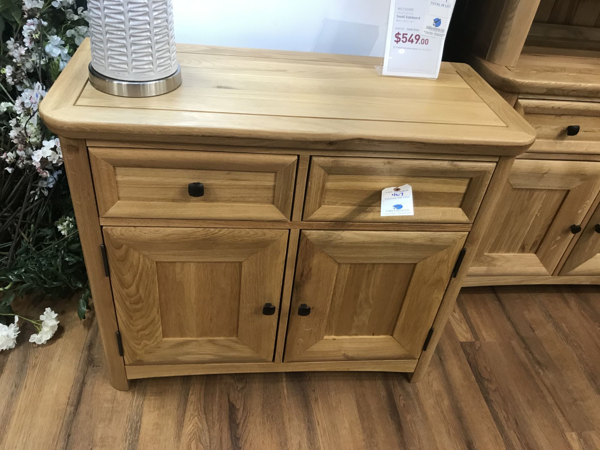 Small Sideboard (Wiltshire) See Picture For Dimensions and Product Info