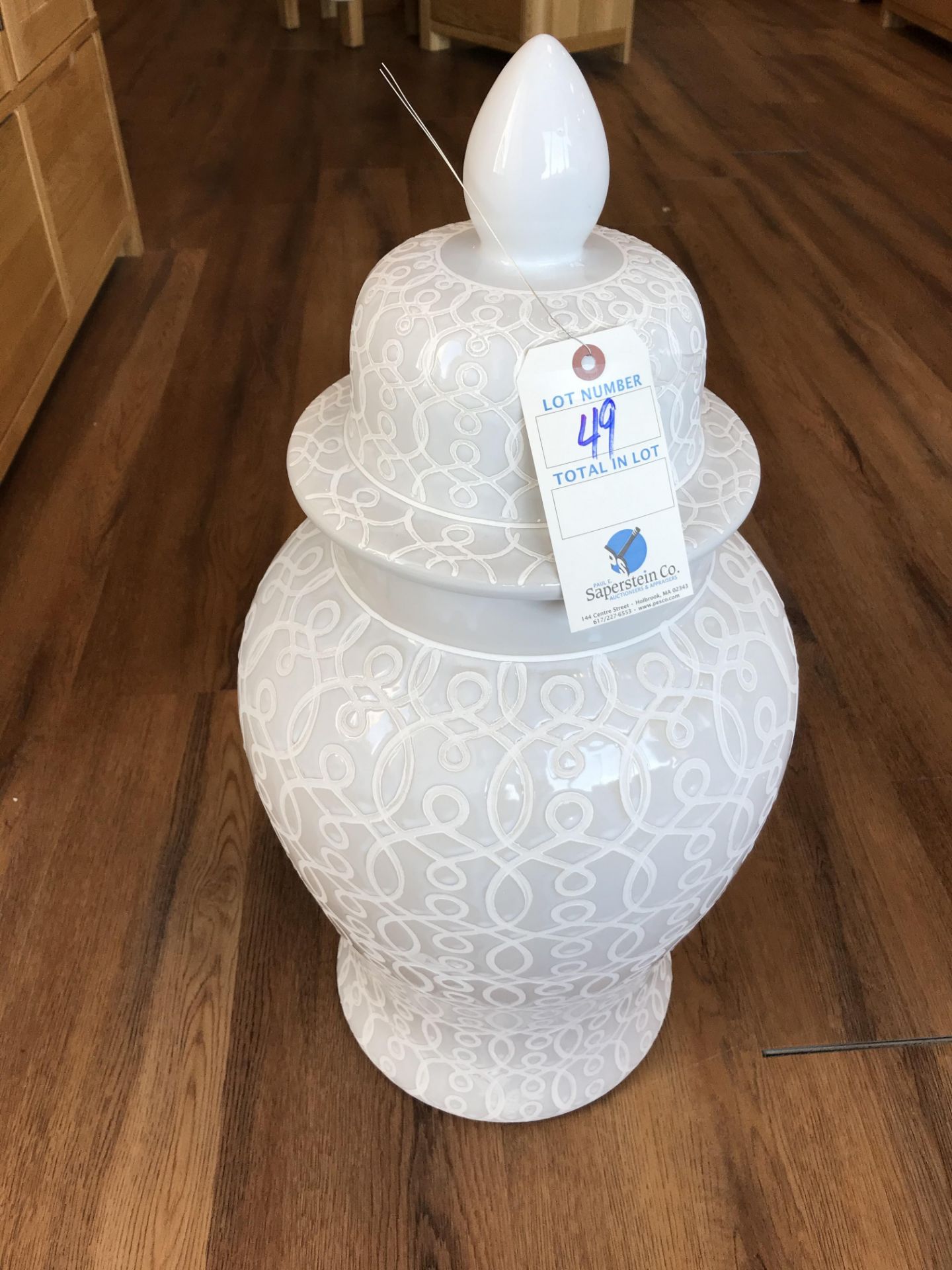 (1) Vase Approx.. 27""h
