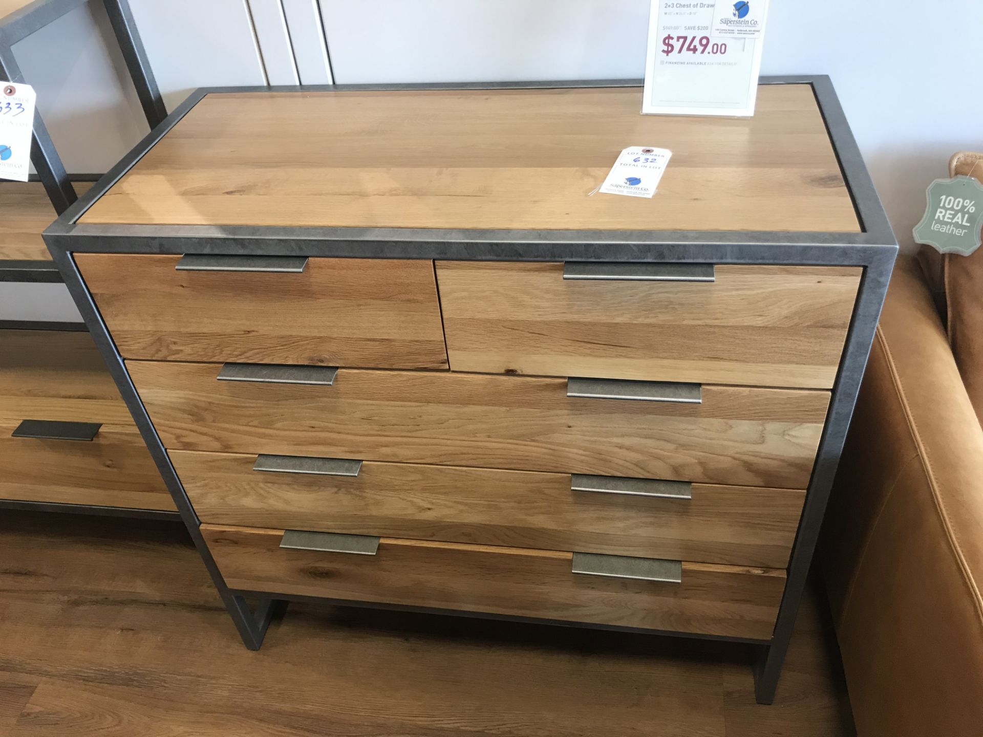 2+3 Chest of Drawers (Brooklyn) See Picture For Dimensions and Product Info