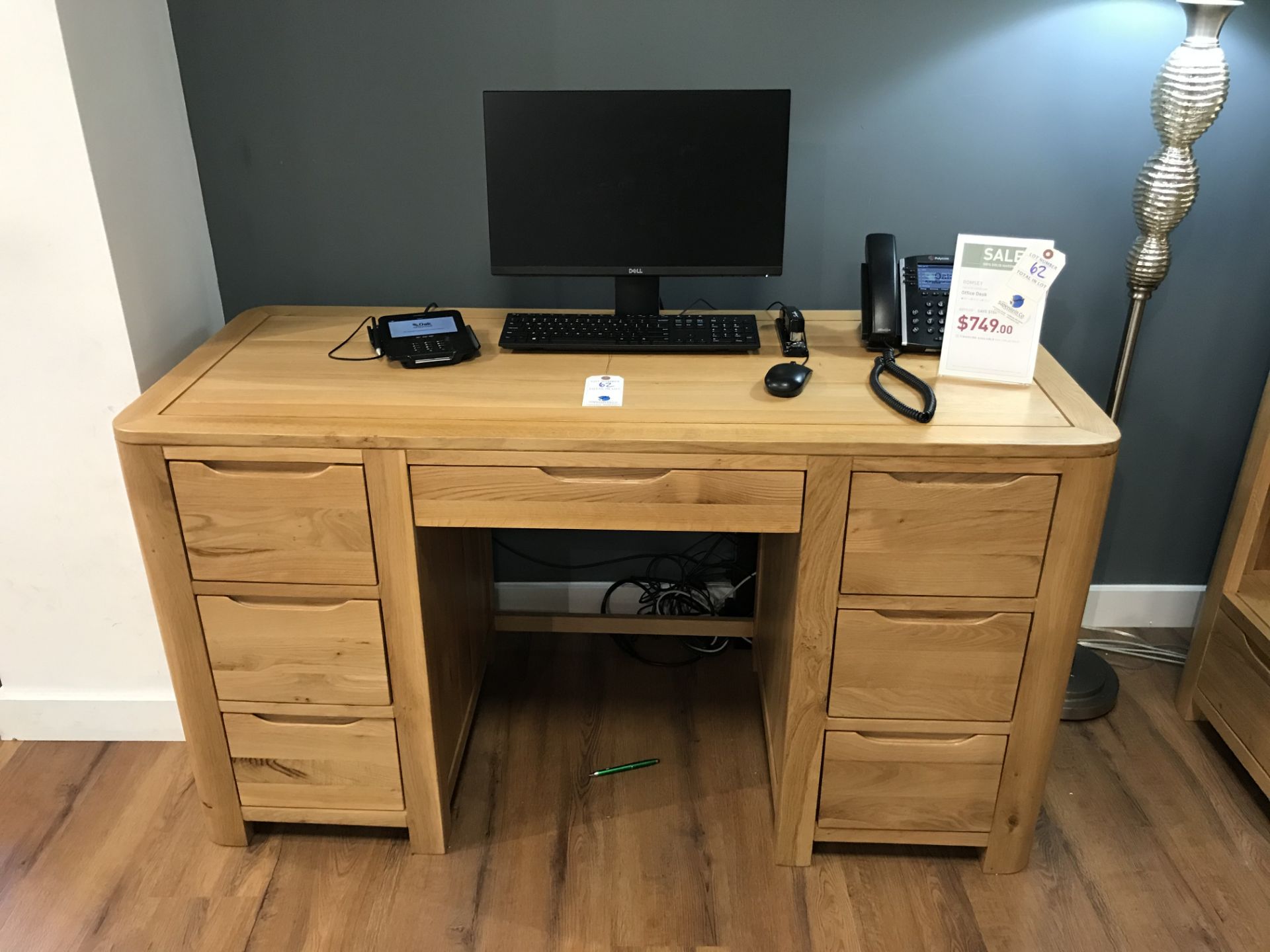 Office Desk (Romsey) See Picture For Dimensions and Product Info