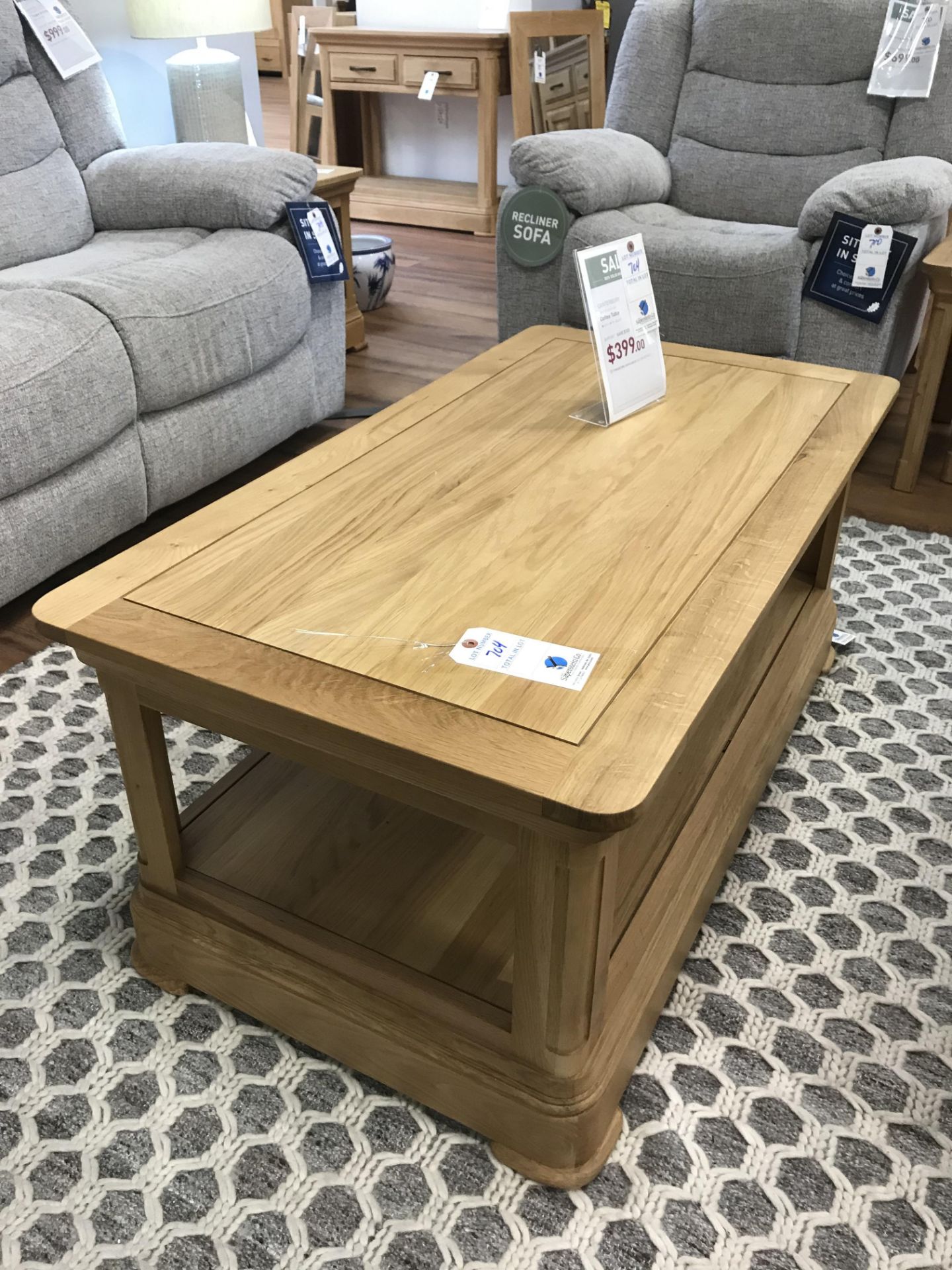 Coffee Table (Canterbury) See Picture For Dimensions and Product Info