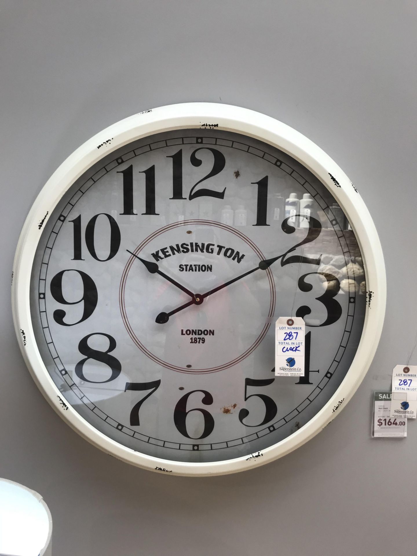 Wall Clock (Lucia) See Picture For Dimensions and Product Info