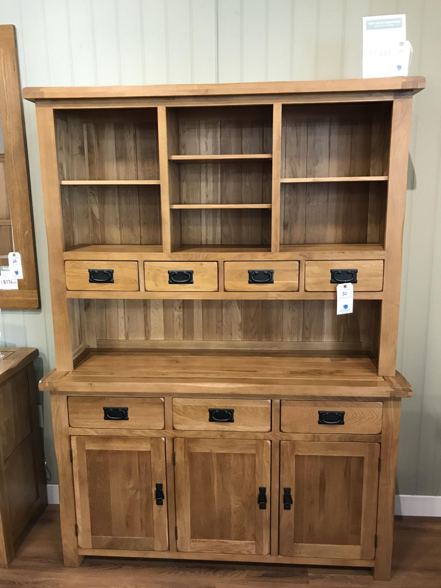 Large Hutch (Original Rustic) See Picture For Dimensions and Product Info