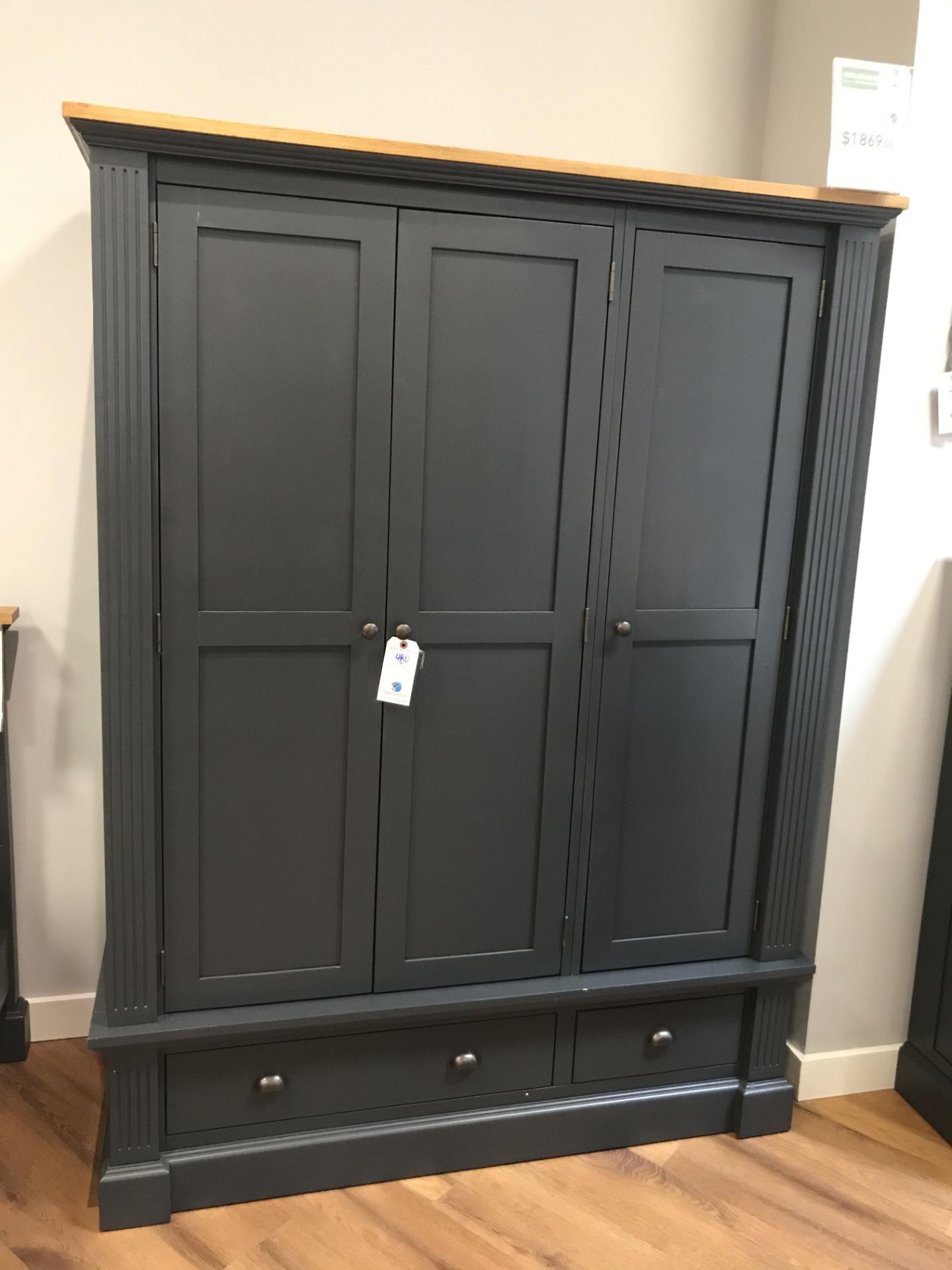 Triple Armoire (Highgate) See Picture For Dimensions and Product Info