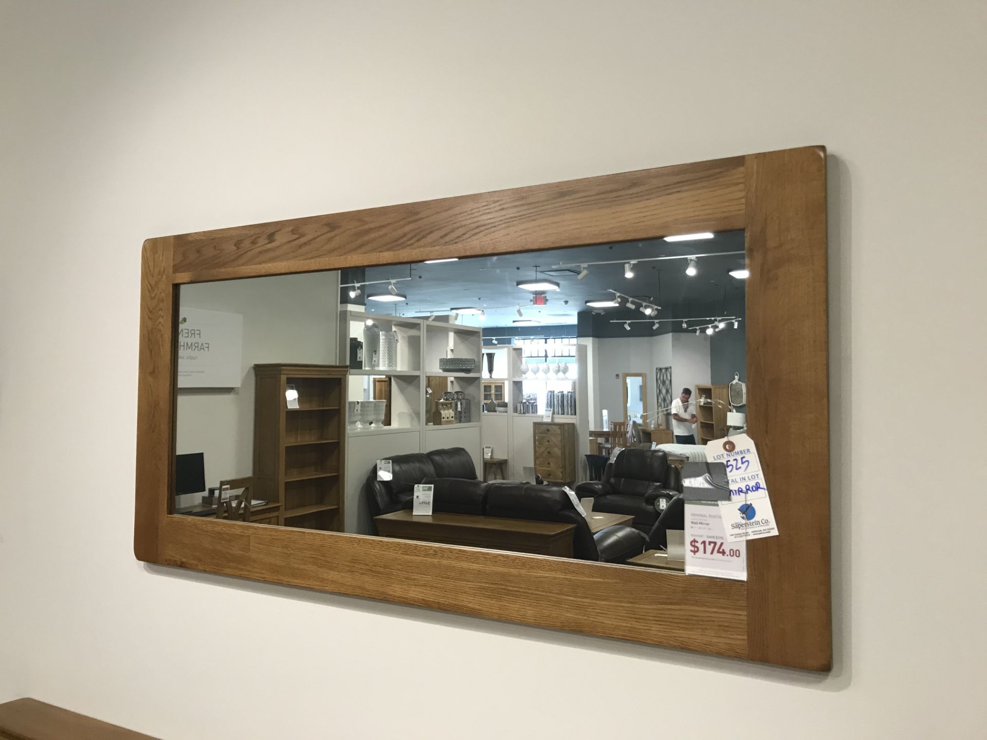 Wall Mirror (Original Rustic) See Picture For Dimensions and Product Info