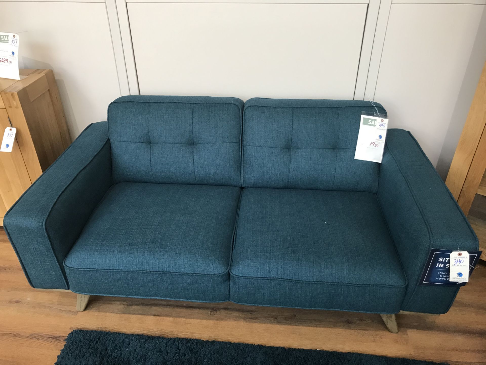 2 Seater Sofa (Fusion) See Picture For Dimensions and Product Info