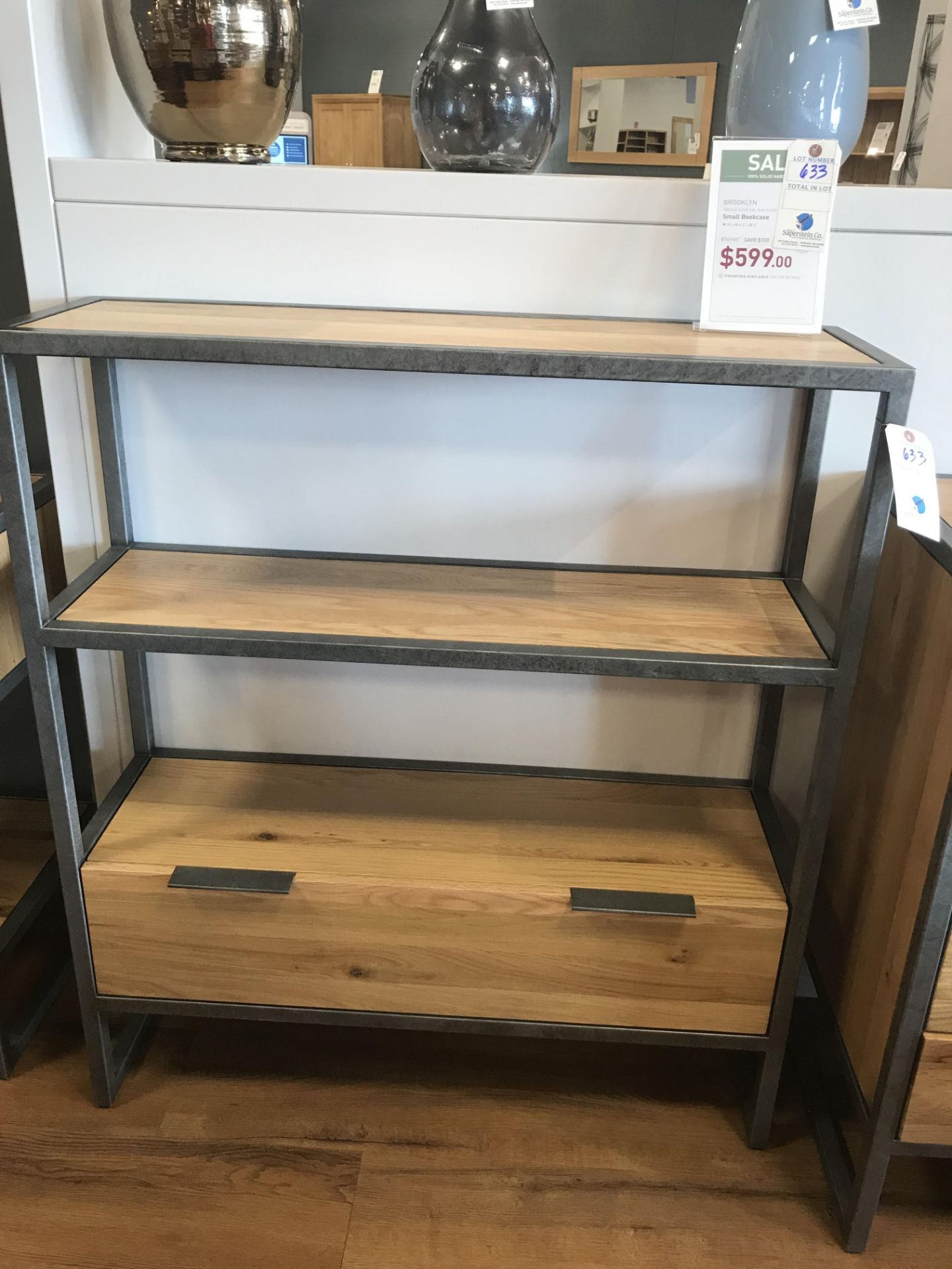 Small Bookcase (Brooklyn) See Picture For Dimensions and Product Info