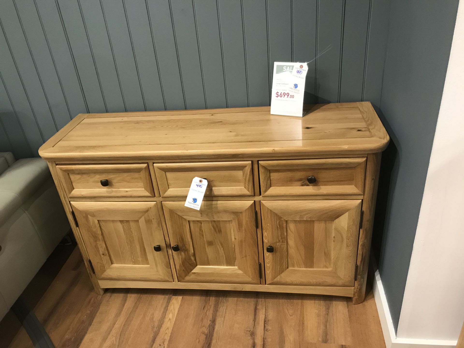 Large Sideboard (Wiltshire) See Picture For Dimensions and Product Info