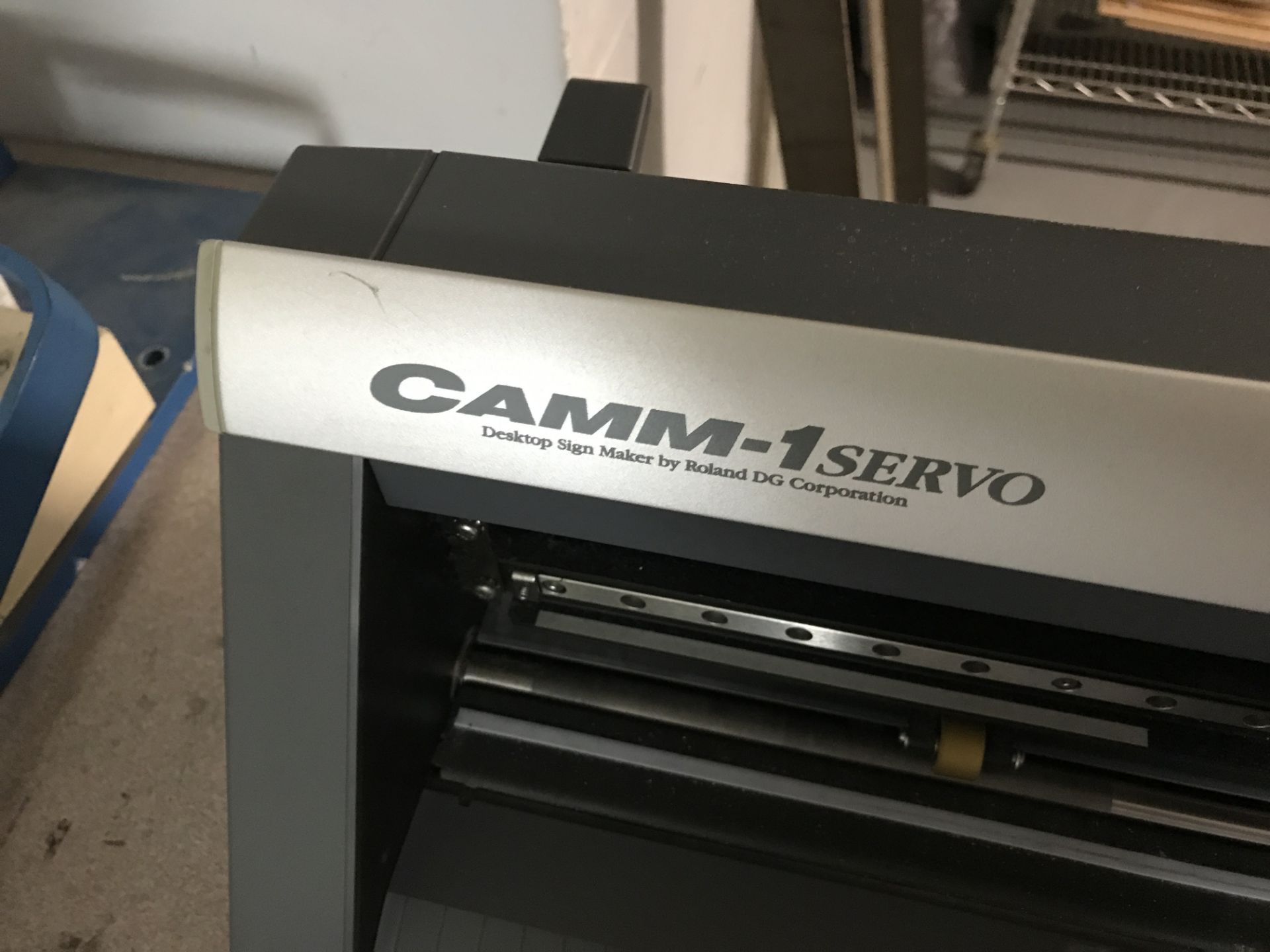 Roland #GX24 Camm 1 Servo Bench Top Vinyl Cutter w/Laptop, Software, Inst Book - Image 2 of 3