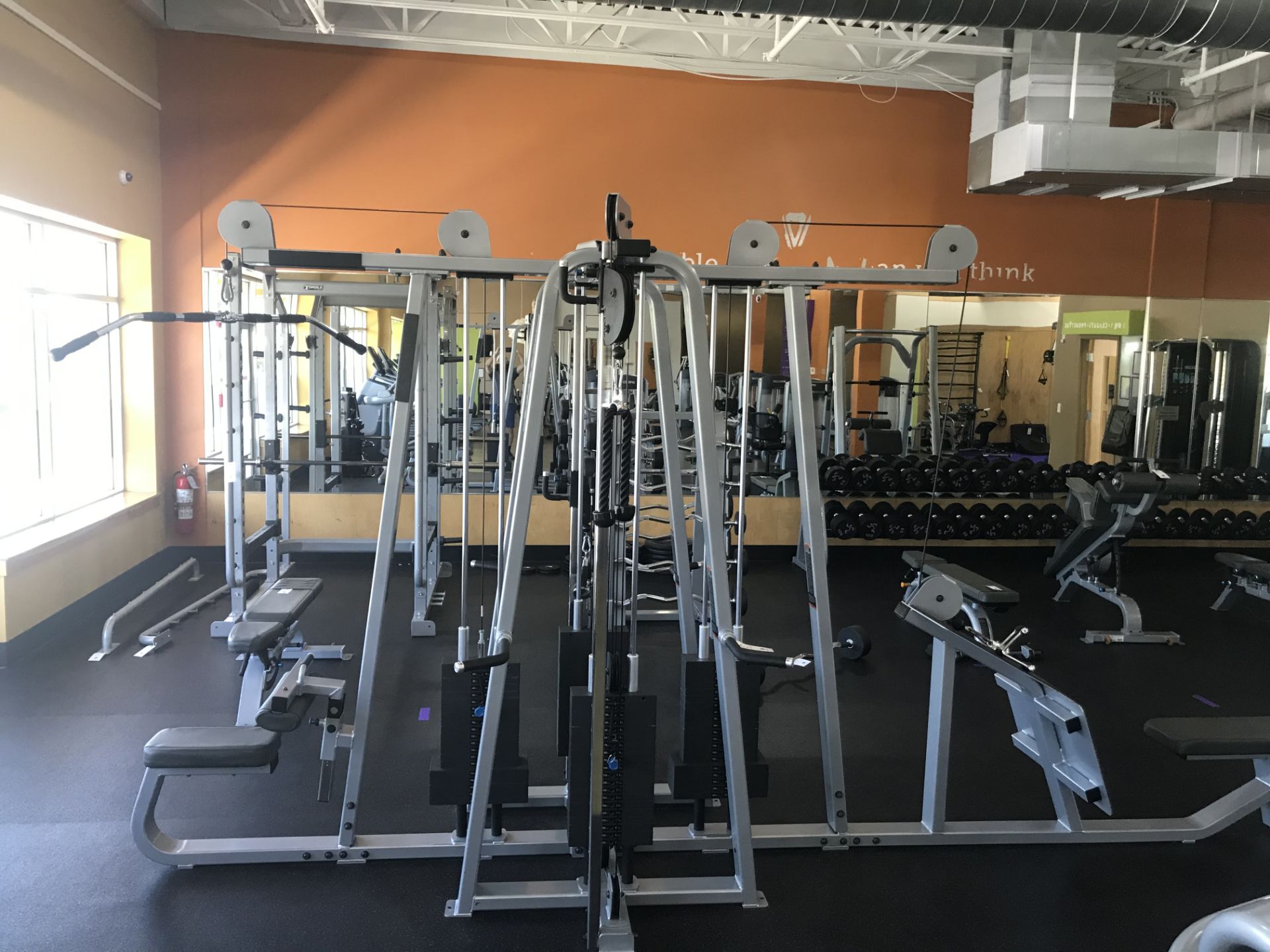 Precor MultiFunction Gym Including: Pulldown 304 (250lbs max), Longpull 302 (250lbs Max), 2