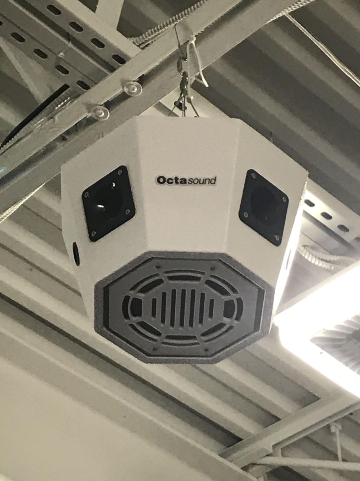 OctoSound Speaker (CEILING MOUNTED, BUYER RESPONSIBLE FOR REMOVAL)