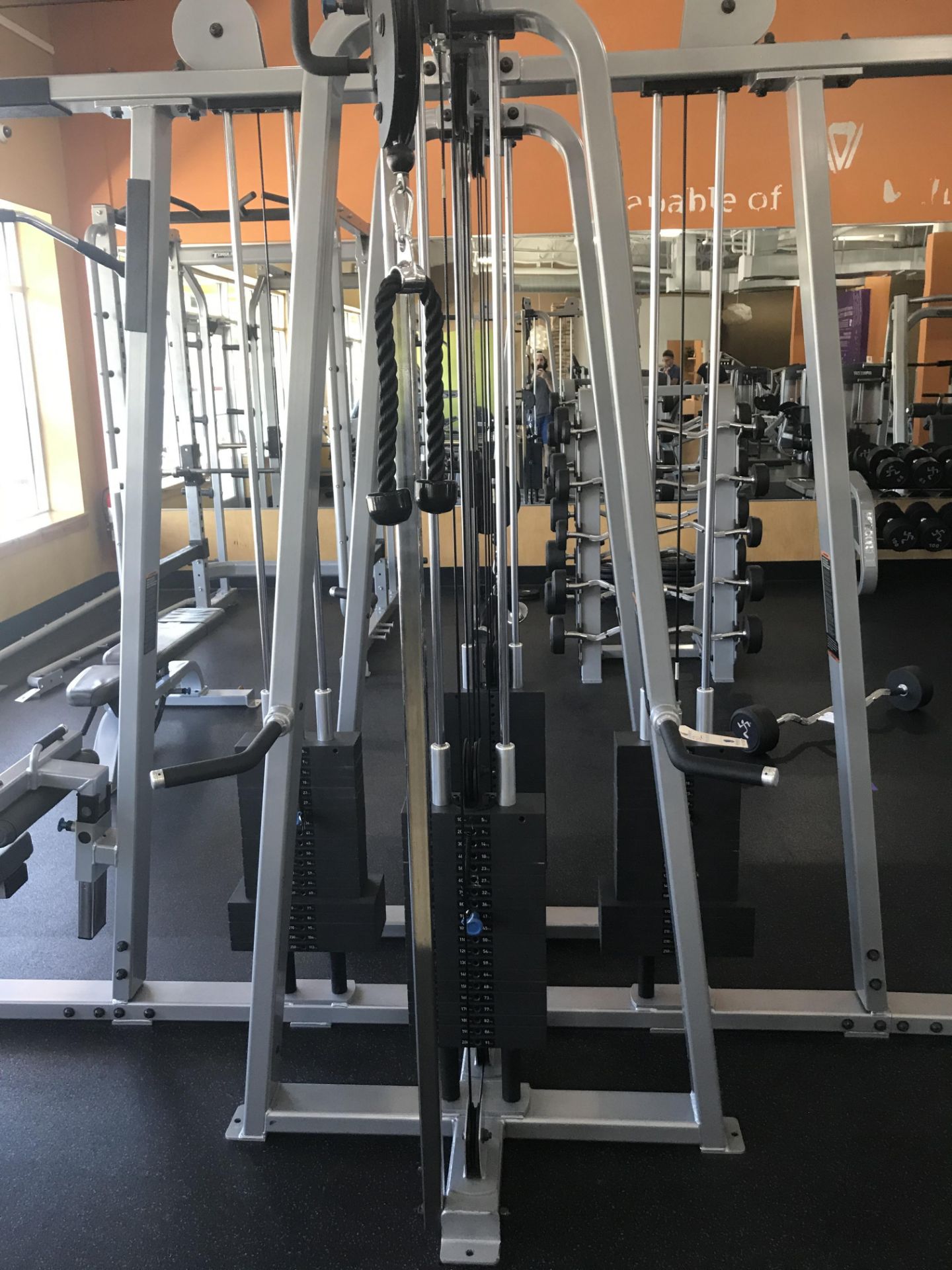 Precor MultiFunction Gym Including: Pulldown 304 (250lbs max), Longpull 302 (250lbs Max), 2 - Image 8 of 8