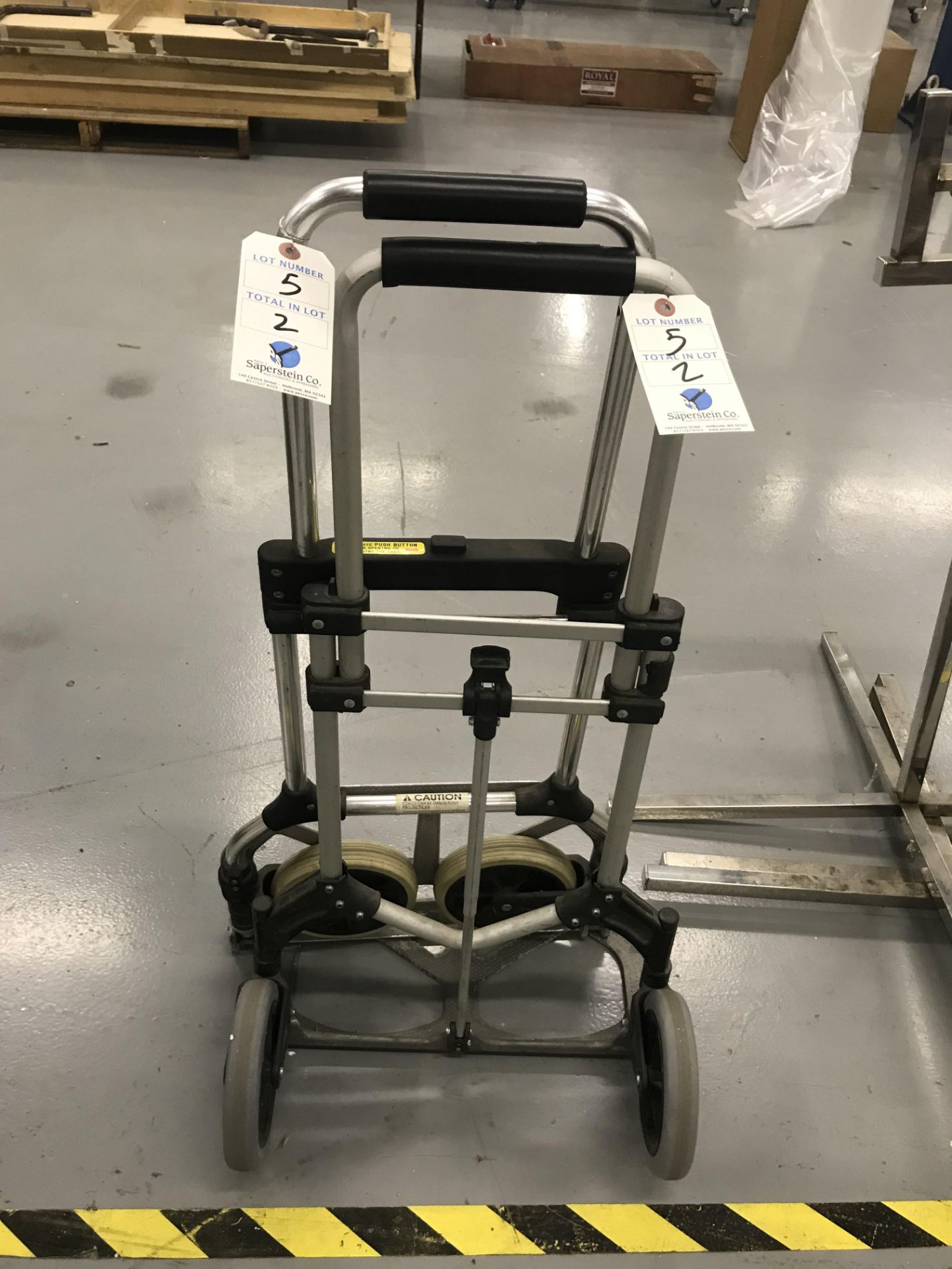 (2) Collapsible Hand Trucks