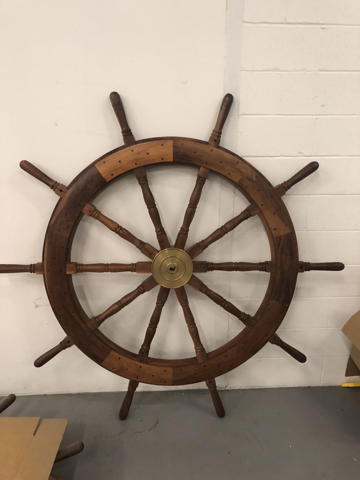 71" Diameter Boat Ship Captains Wheel