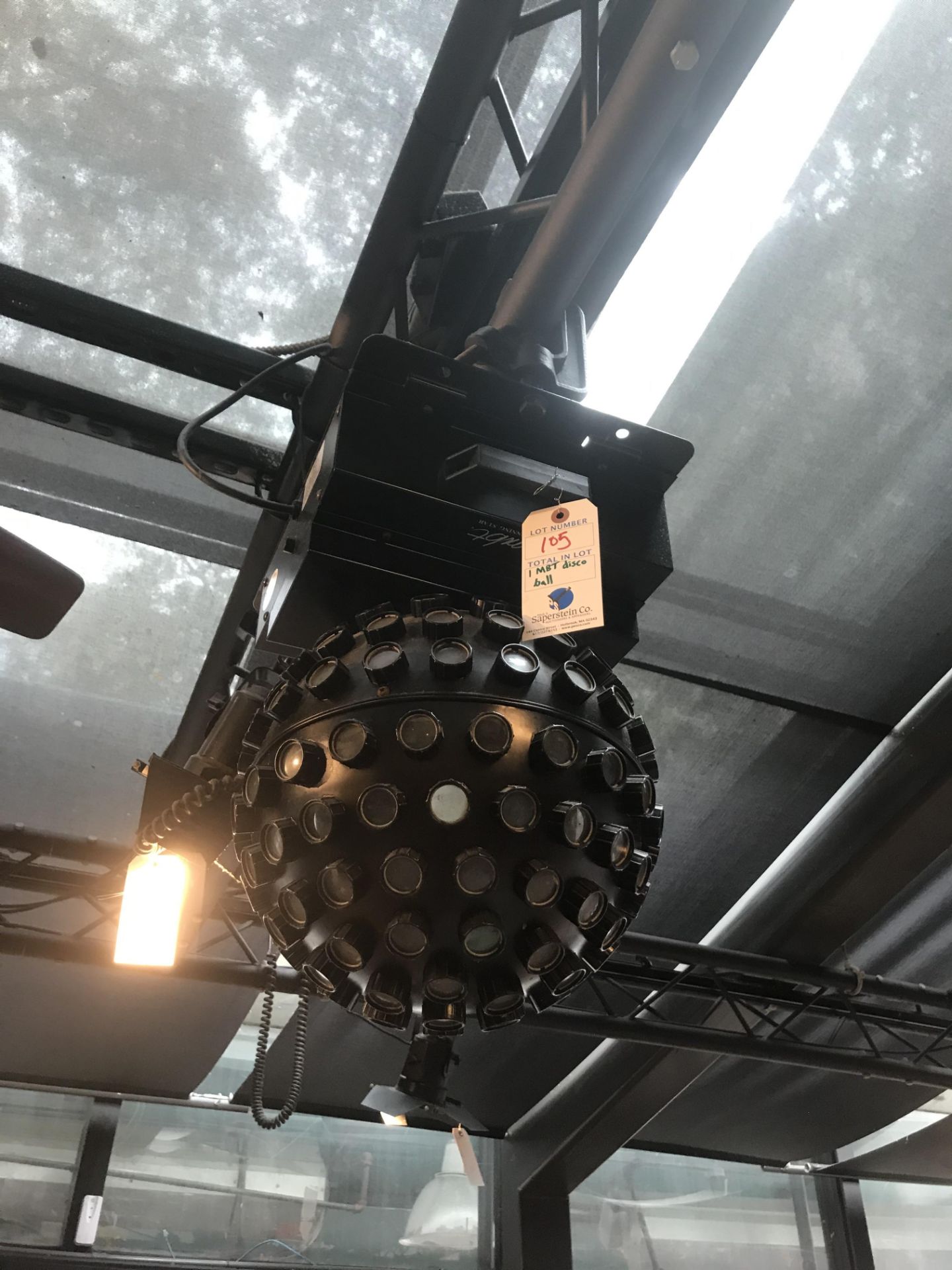 MBT #ME4710 Disco Ball Light Show w/Truss Mount Bracket