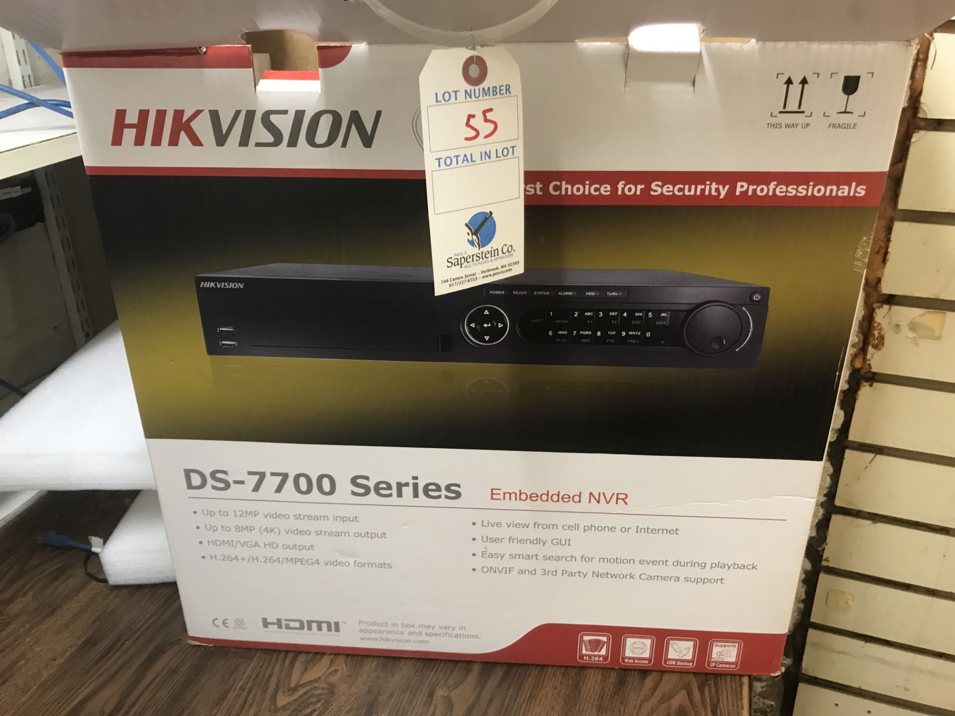 Hikvision #DS7700 Series Embedded NVR - Live View From Cell Phone or Internet (NIB)