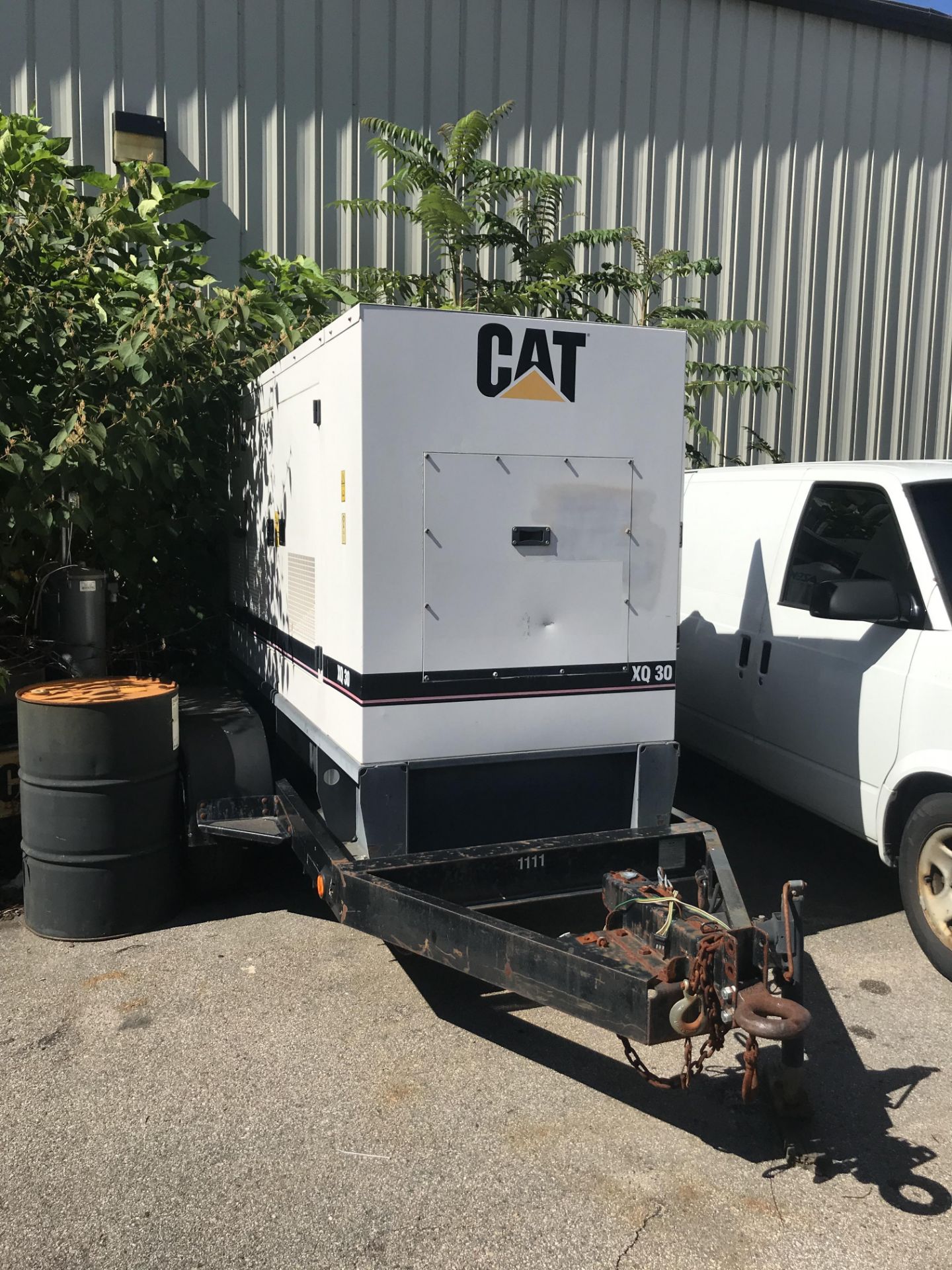 Cat XQ30 2 Axle Towable Generator, Hours: 7147, Cat 3054C Diesel Motor