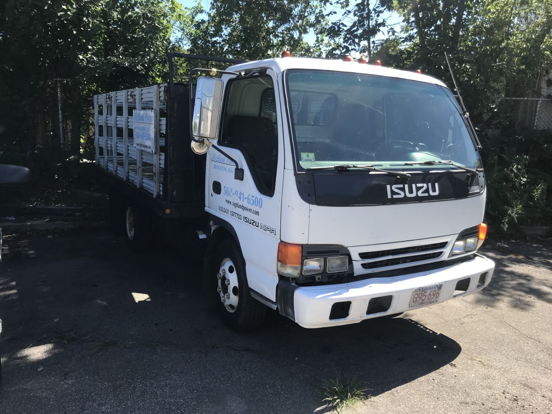 1999 Isuzu NPR Rack Body Truck, A/C, 5-Speen Manual Transmission, Turbo Diesel, 12' Rack Body, - Image 2 of 6