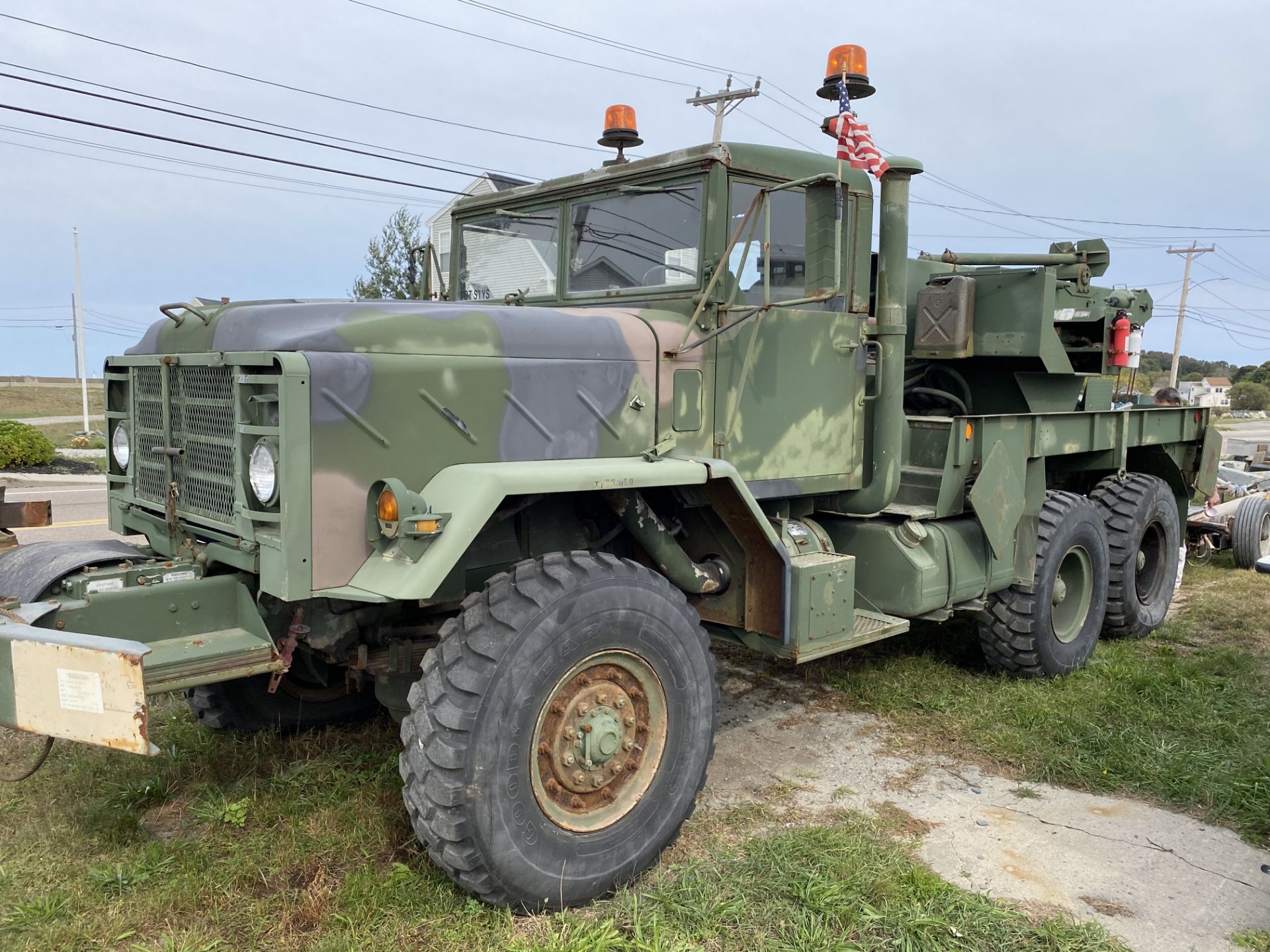 1991 Harsco/BMY 5 Ton, 6x6 Wrecker/Crane Truck, M936A2, Odometer 39,982, 1,712 Hrs Auto,(See Desc) - Image 7 of 8