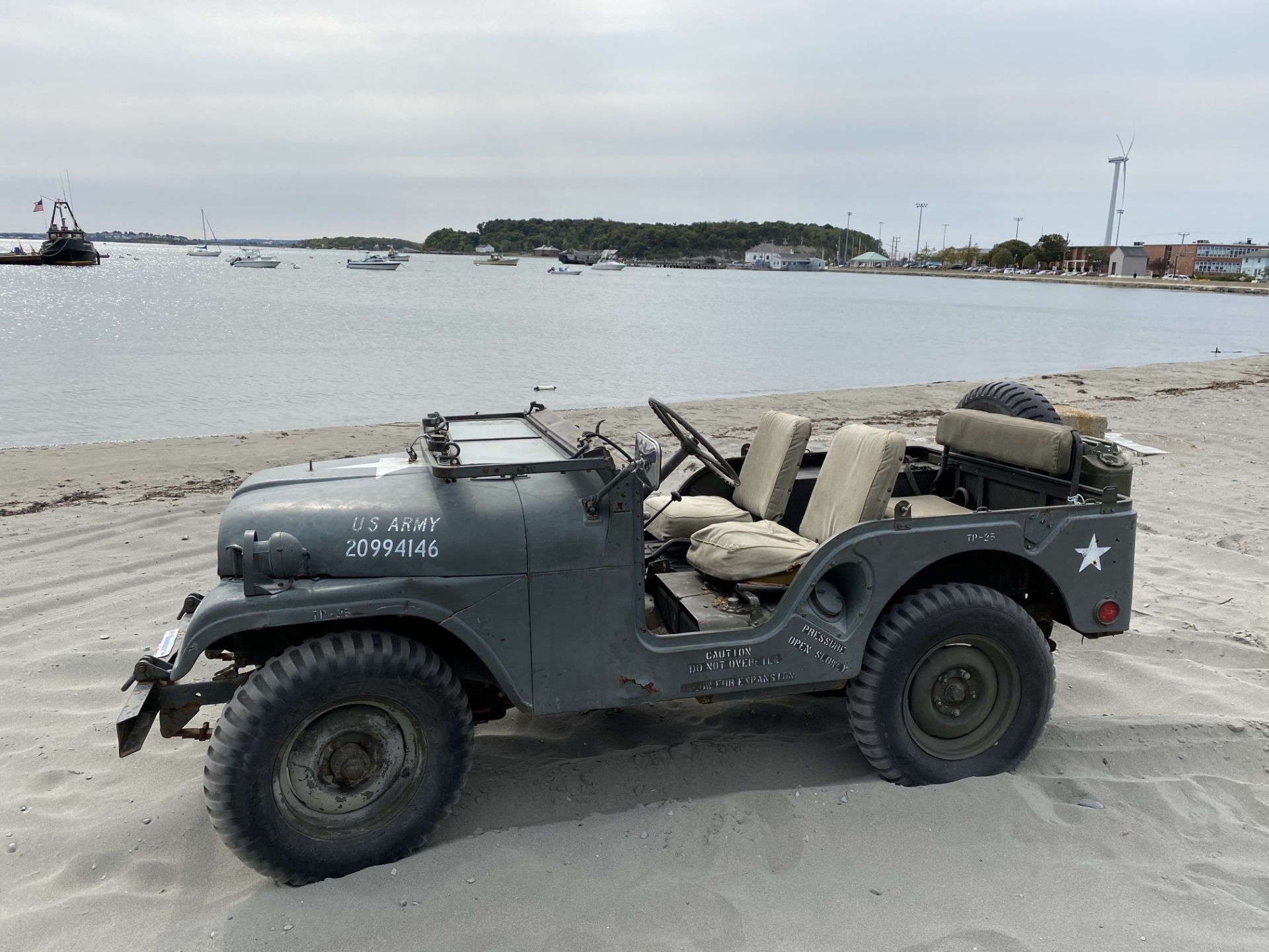 1953 Willys Army Jeep, M38A1, 4x4, 4 Cylinder Gas, 1/4 Ton, Good Glass, 2 Canopies(1 Original) Runs,