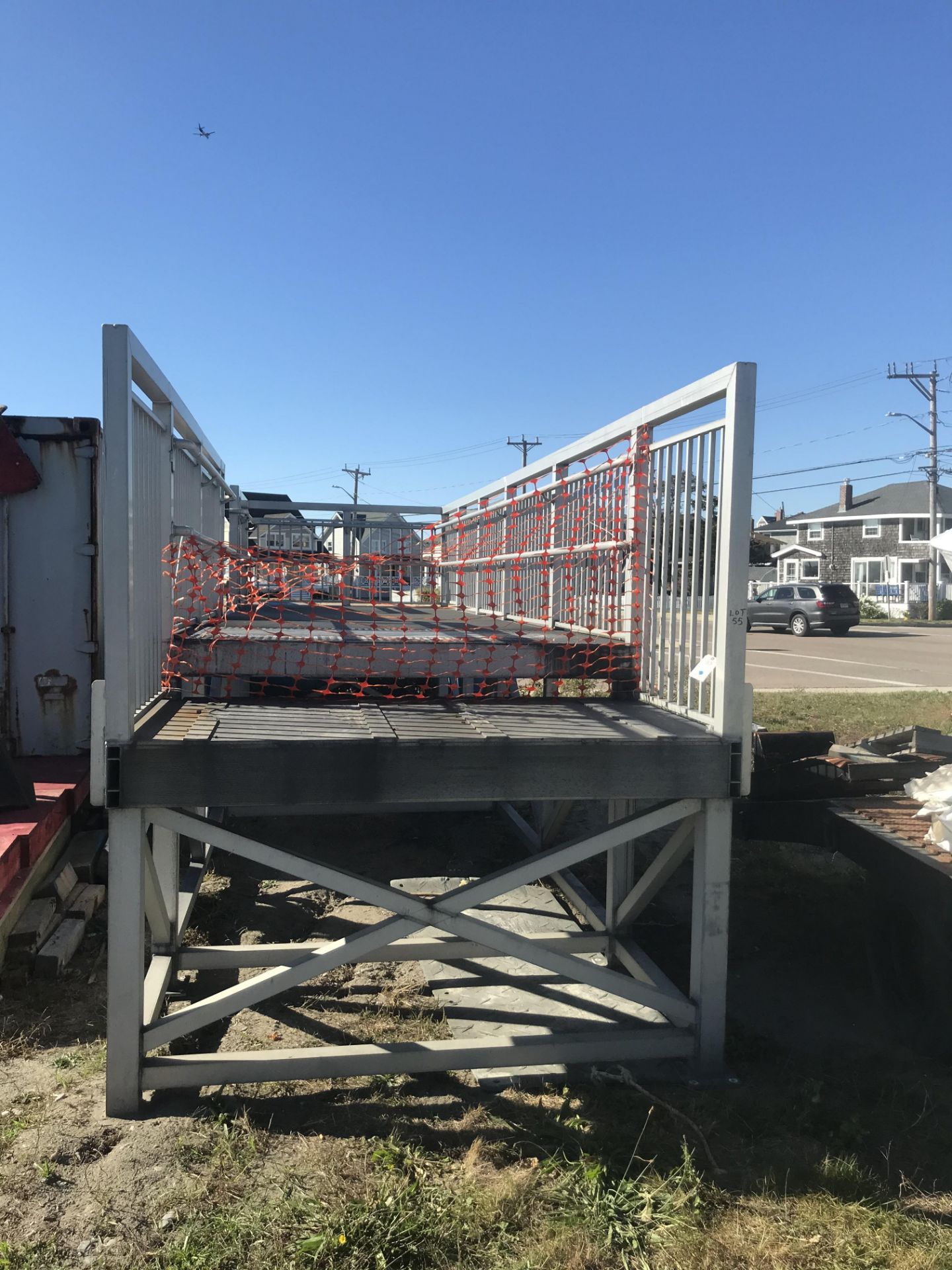 Redd Team Mfg. Aluminum Dock Structure, 7'Wx24'Lx5'H wih 42" Railing - Image 2 of 2