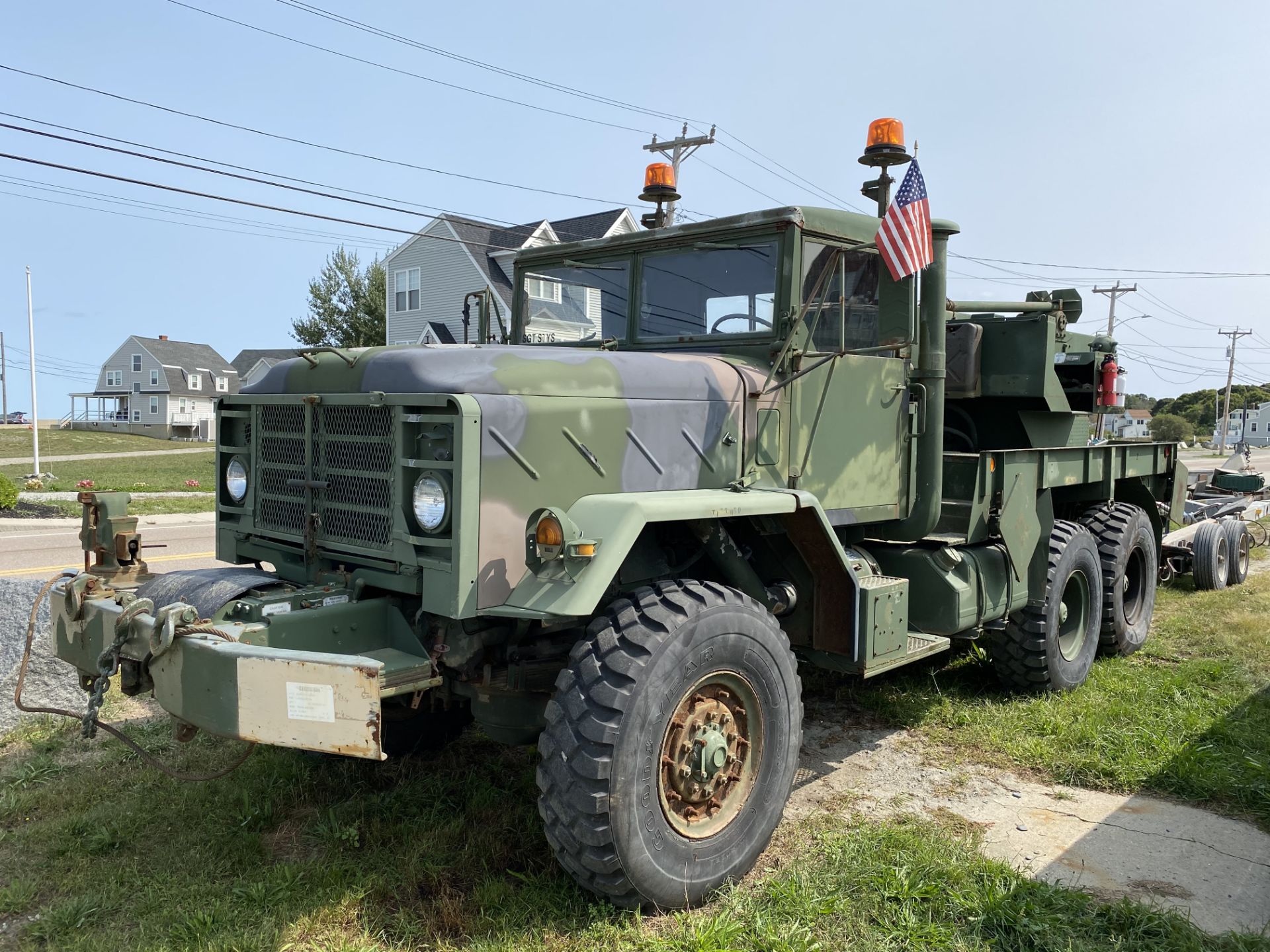 1991 Harsco/BMY 5 Ton, 6x6 Wrecker/Crane Truck, M936A2, Odometer 39,982, 1,712 Hrs Auto,(See Desc) - Image 3 of 8