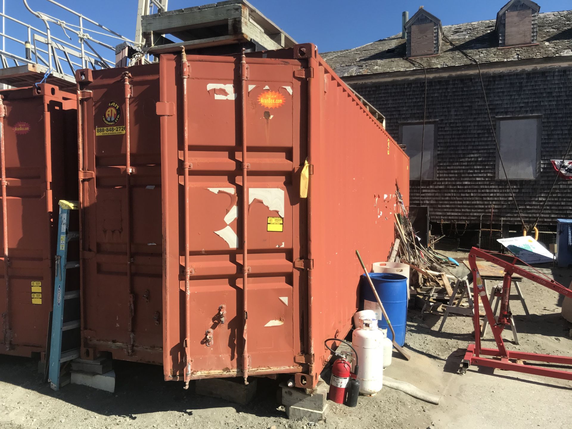 40' Conex Box (WILL BE EMPTIED AND AVAILABLE FOR PICKUP LAST DAY OF REMOVAL) - Image 2 of 2