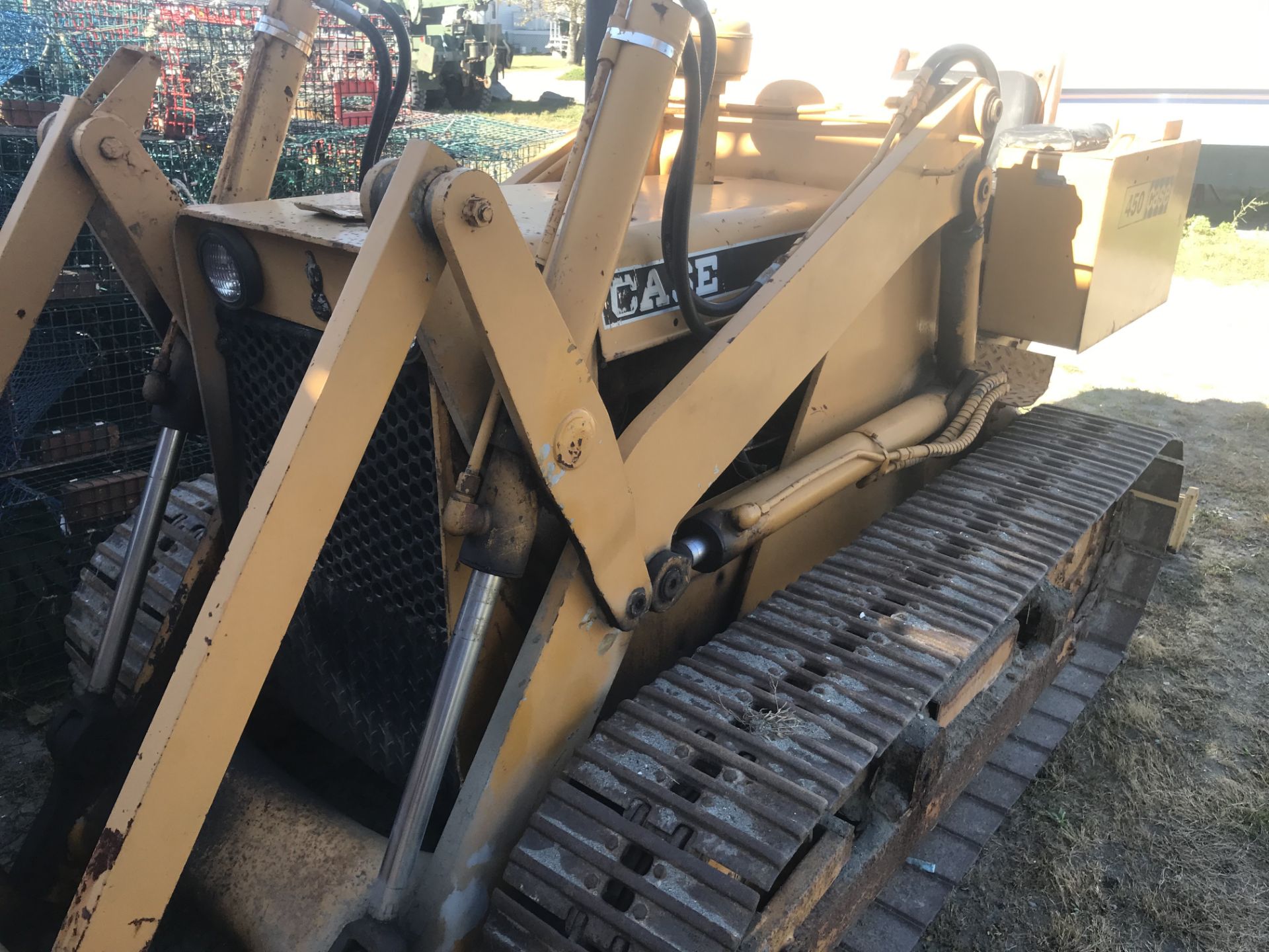 Case #450 Shovel Dozer, Steel Tracks, 6' Bucket, 1648 Hours, MACHINE RUNS! - Image 2 of 3