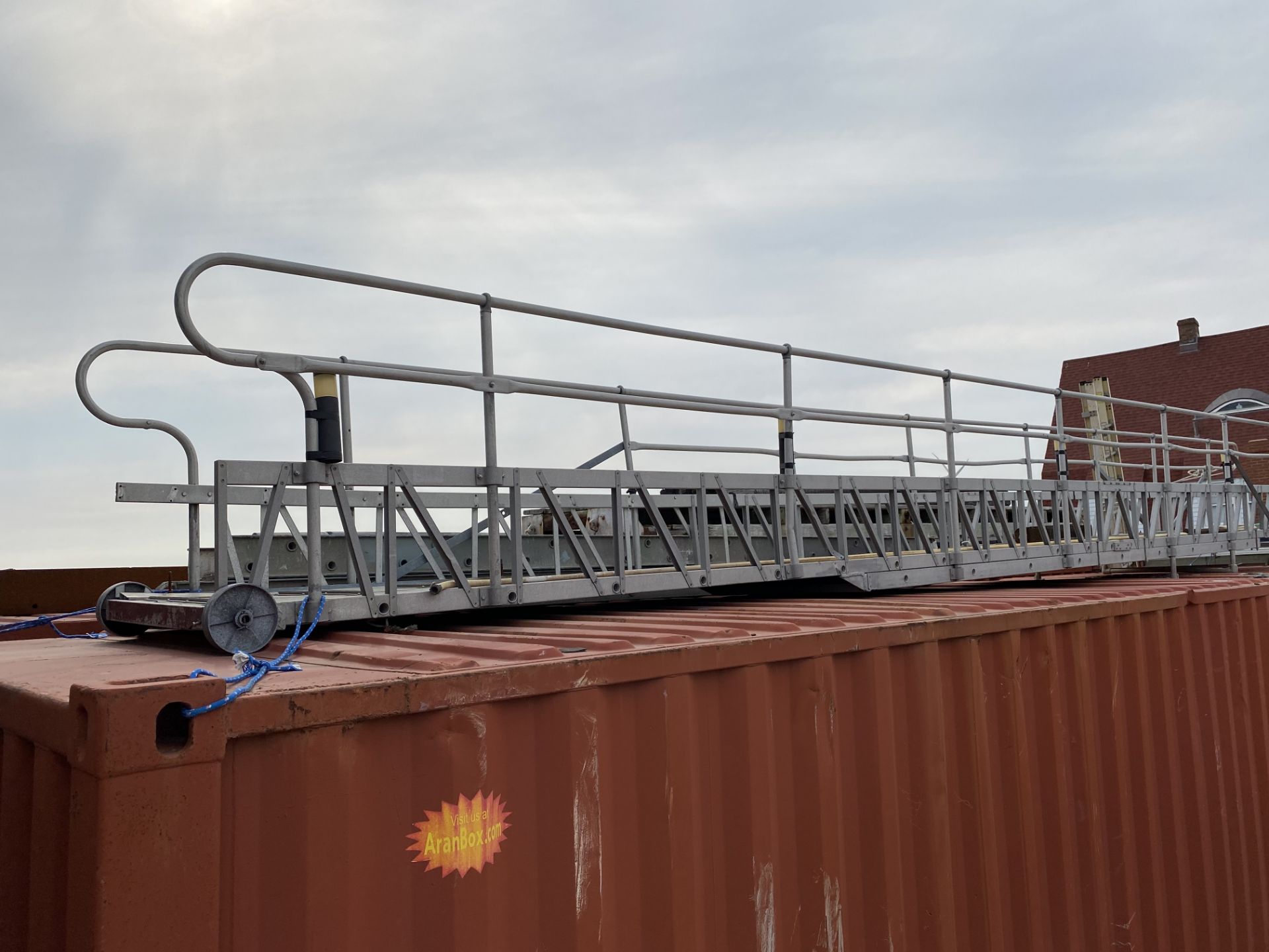 Approx. 35' Gangway (ON TOP OF CONEX BOX)