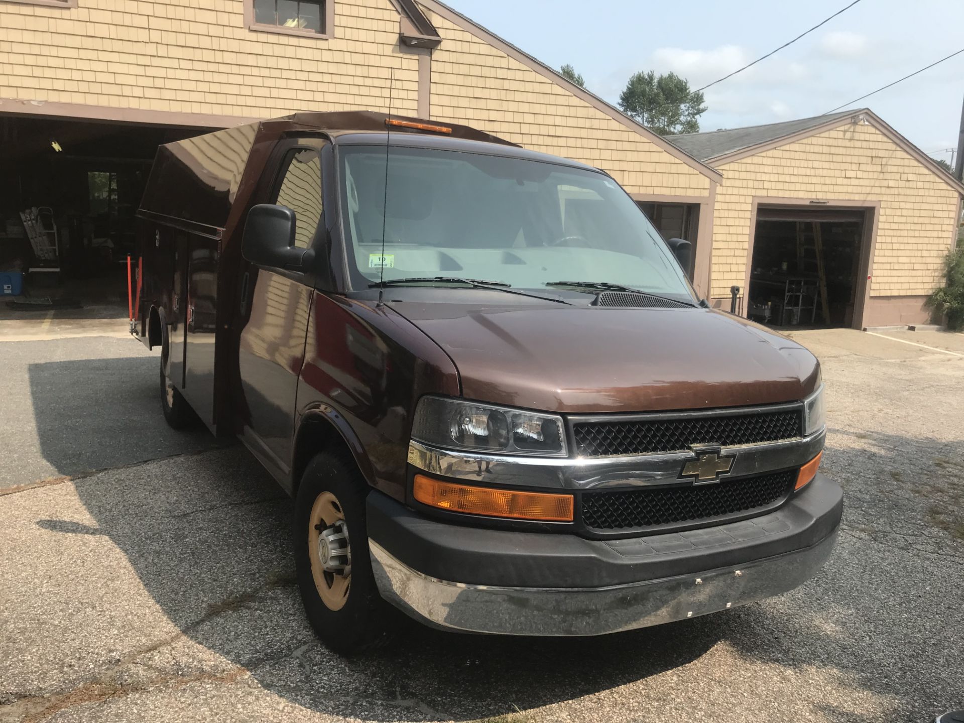 2013 Chevrolet Gas Utility Van Knapheide 12' Utility Body #G33503, Auto, AC, 1 Ton, Odom: 98,180,