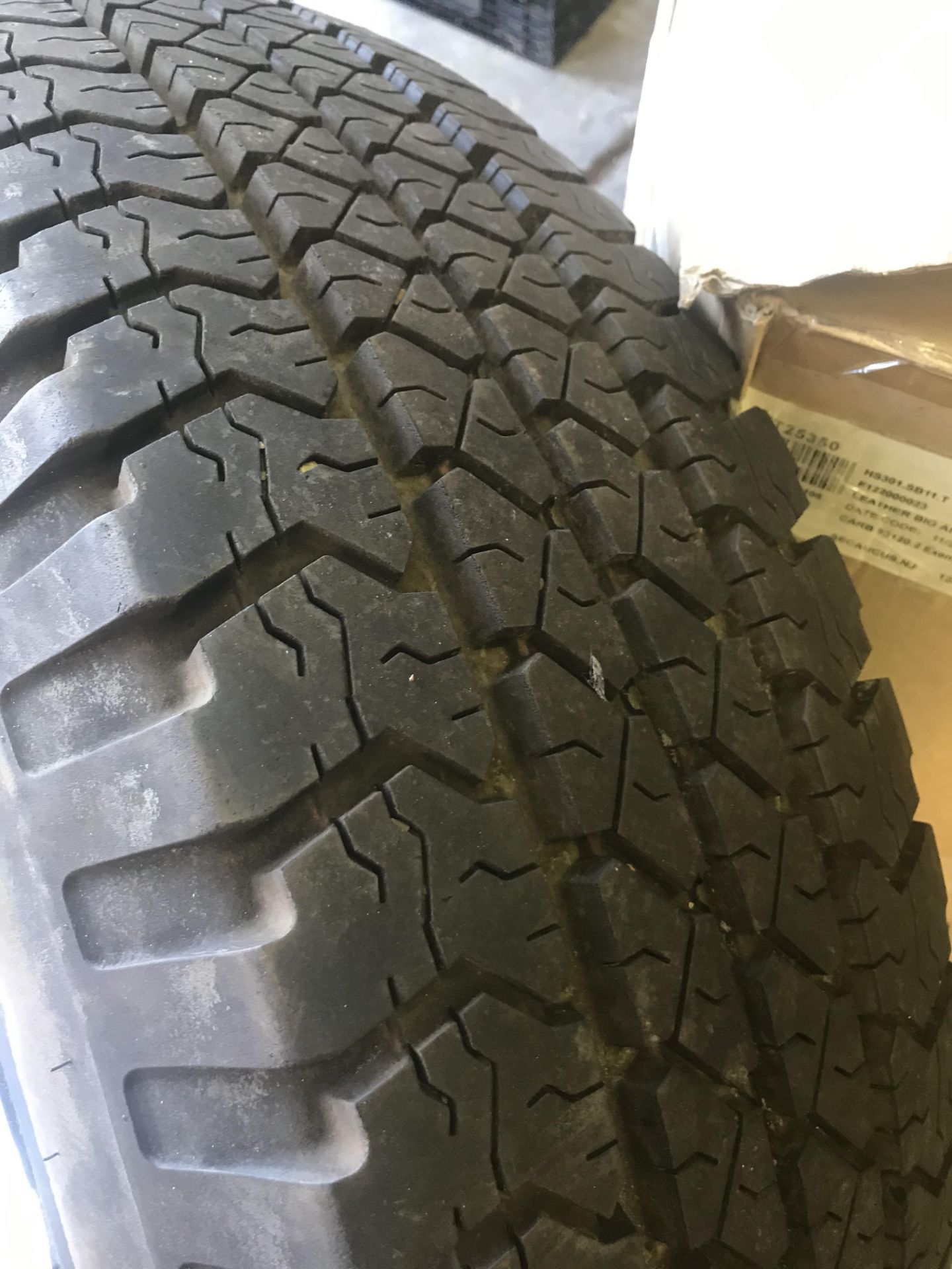 (4)Stock GM Rim and Tire 265/75r16 rt/s Goodyear - Image 2 of 2