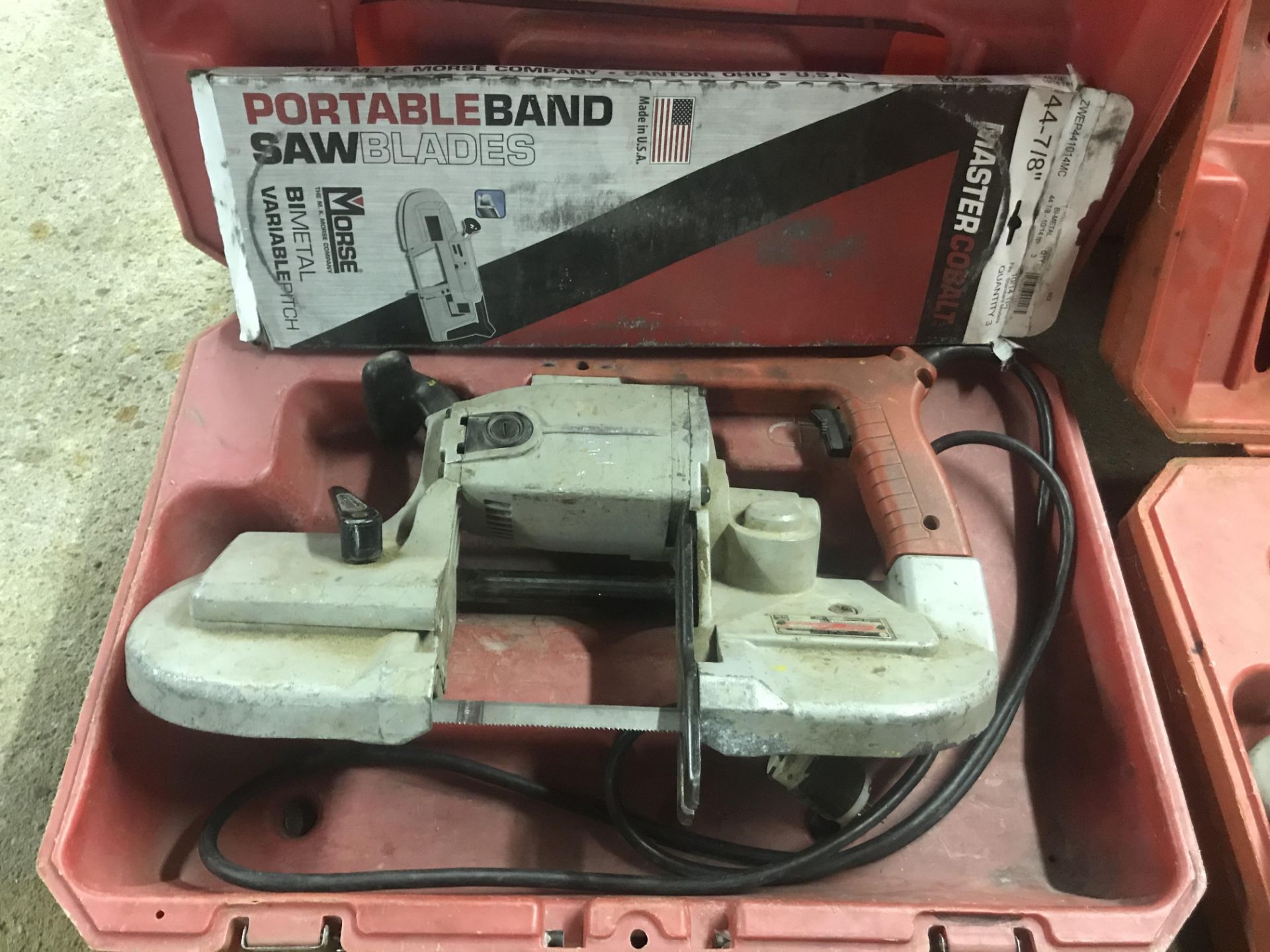 Milwaukee Corded Portable Band Saw w/Extra Blade