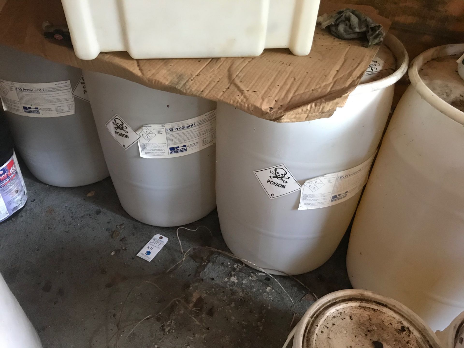 (4) Poly Tanks of Hugenot FSS ProGuard C Cleaner