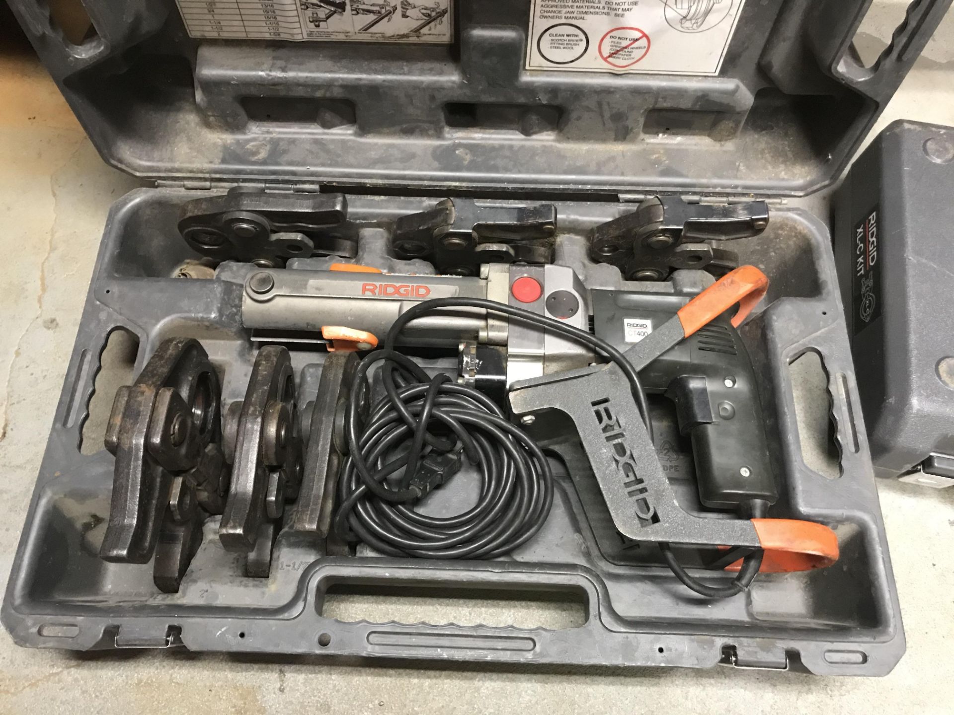 Ridgid #CT400 w/Jaws For Pro Press System