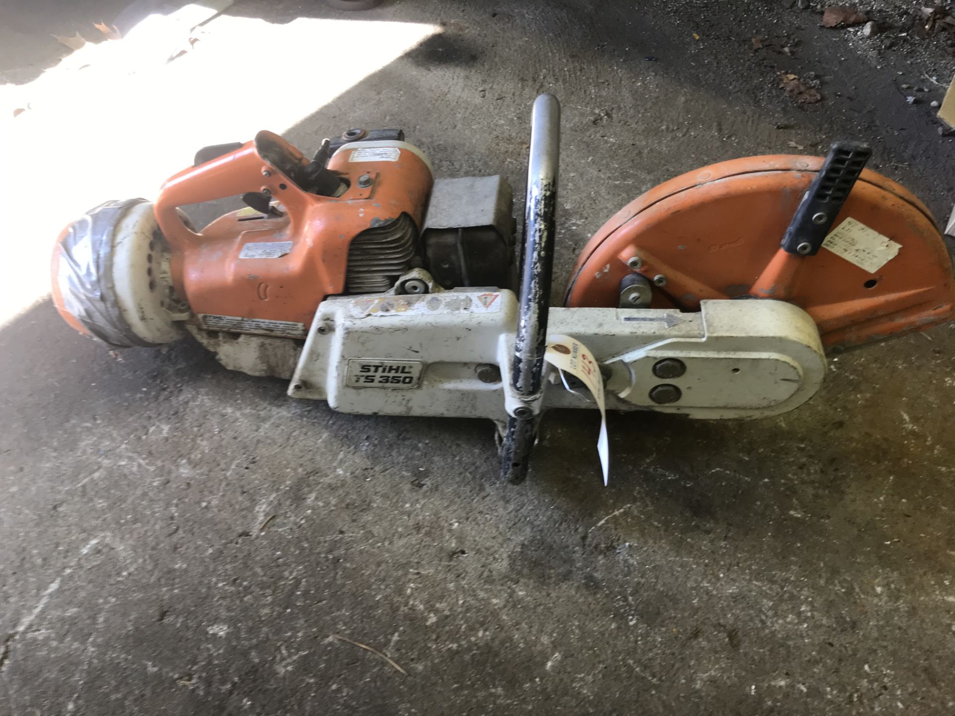 Stihl #TS350 Gas Powered Concrete/Metal Saw