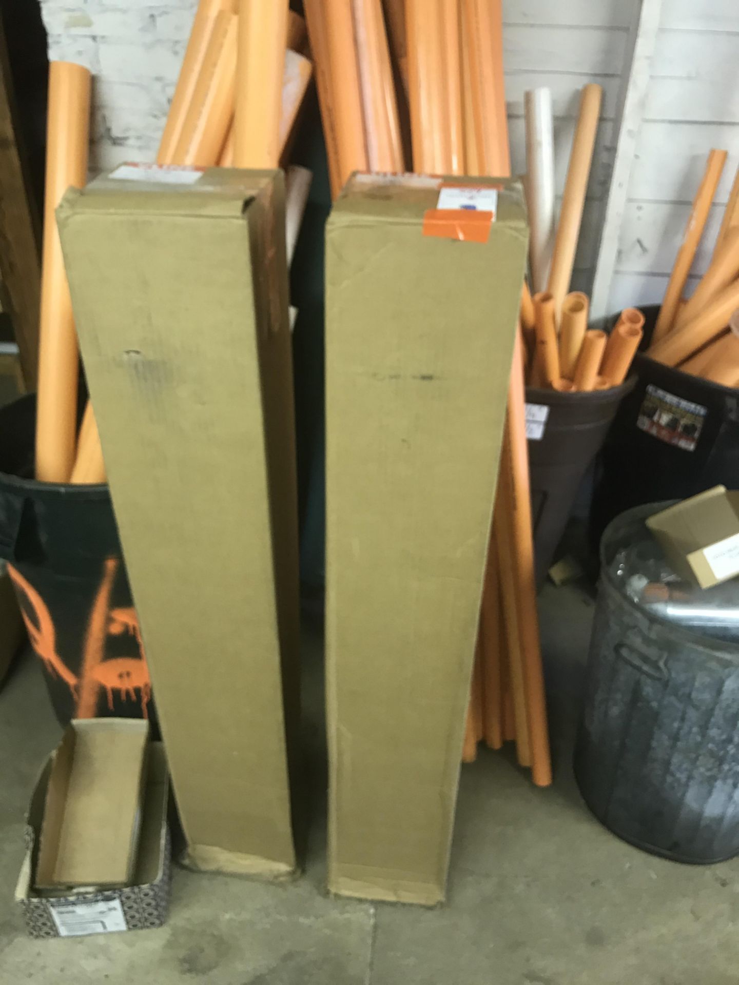 (2) Uline Bollards (NIB) #H2119F