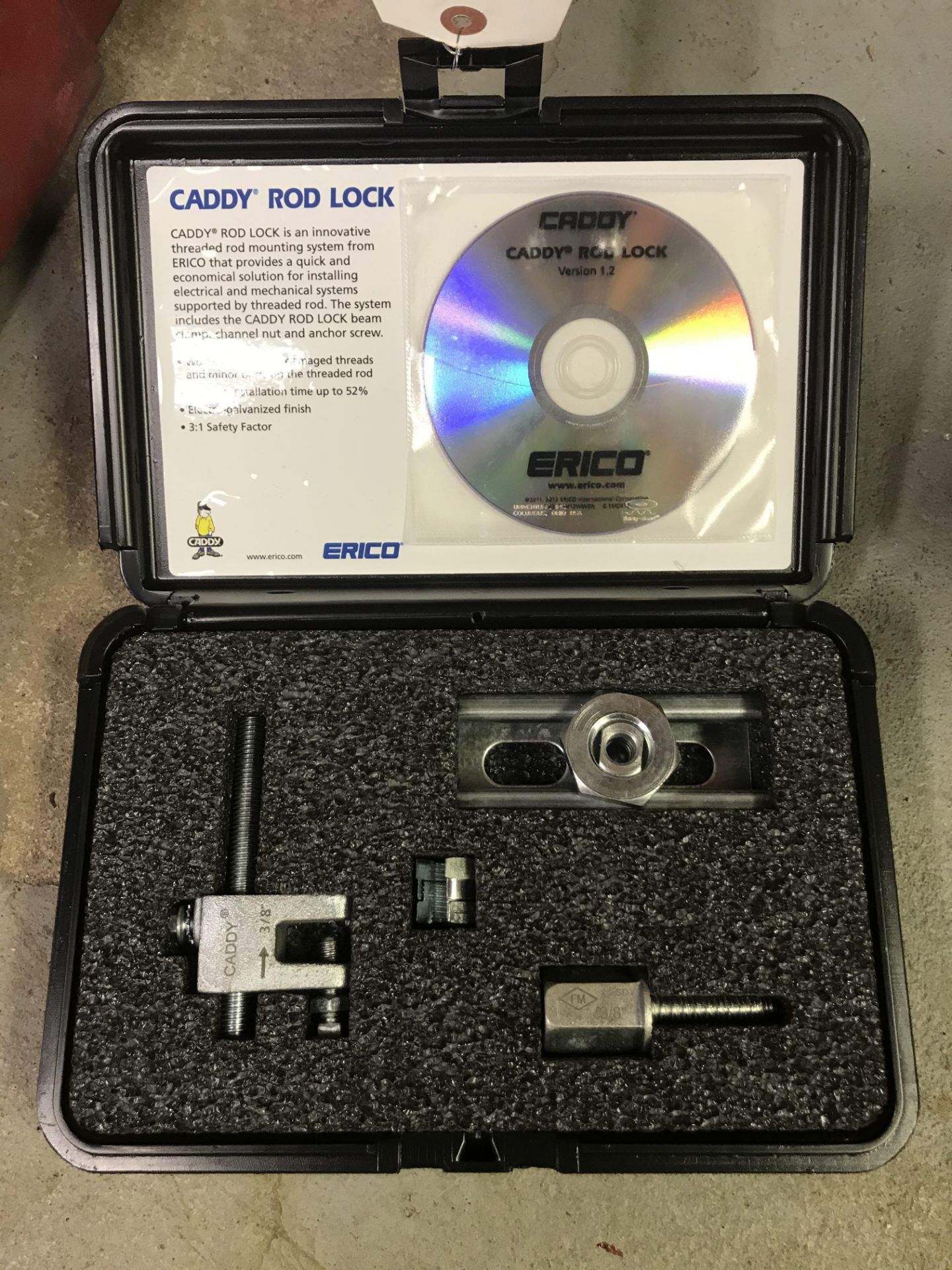 Erico Caddy Rod Lock