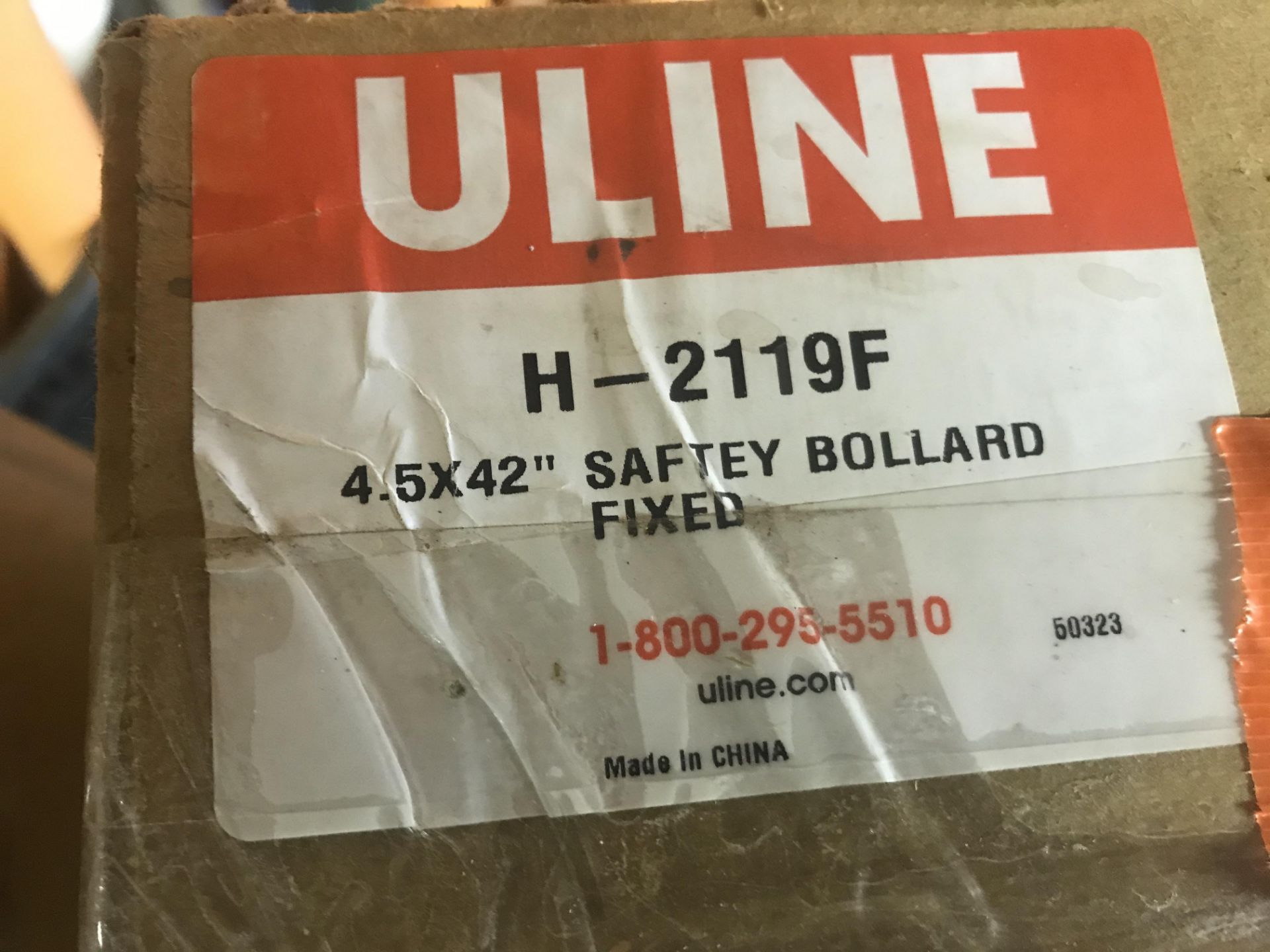 (2) Uline Bollards (NIB) #H2119F - Image 3 of 3