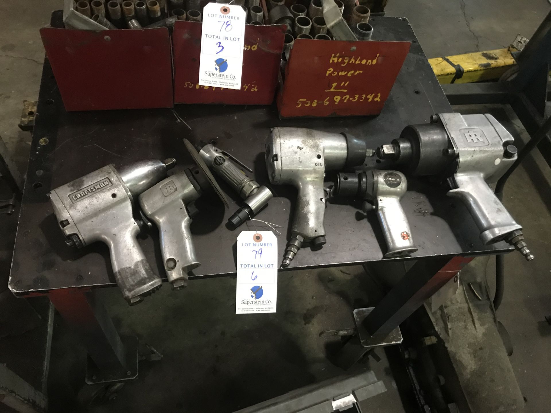 (6) Asst. Air Tools