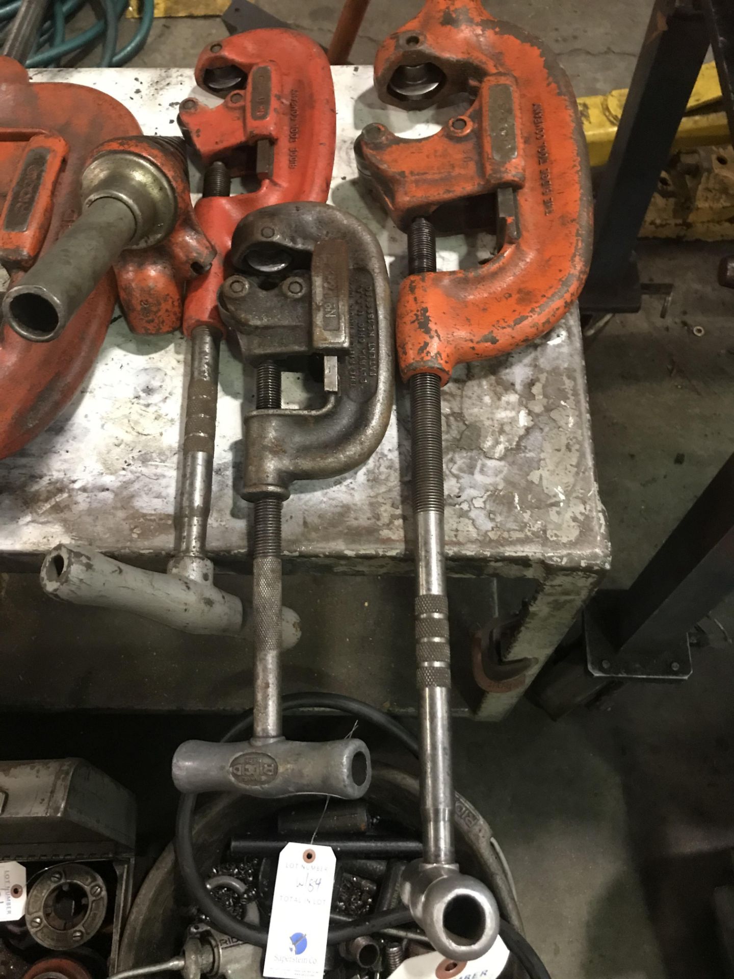 (5) Asst. Rigid Pipe Cutters and Reamer