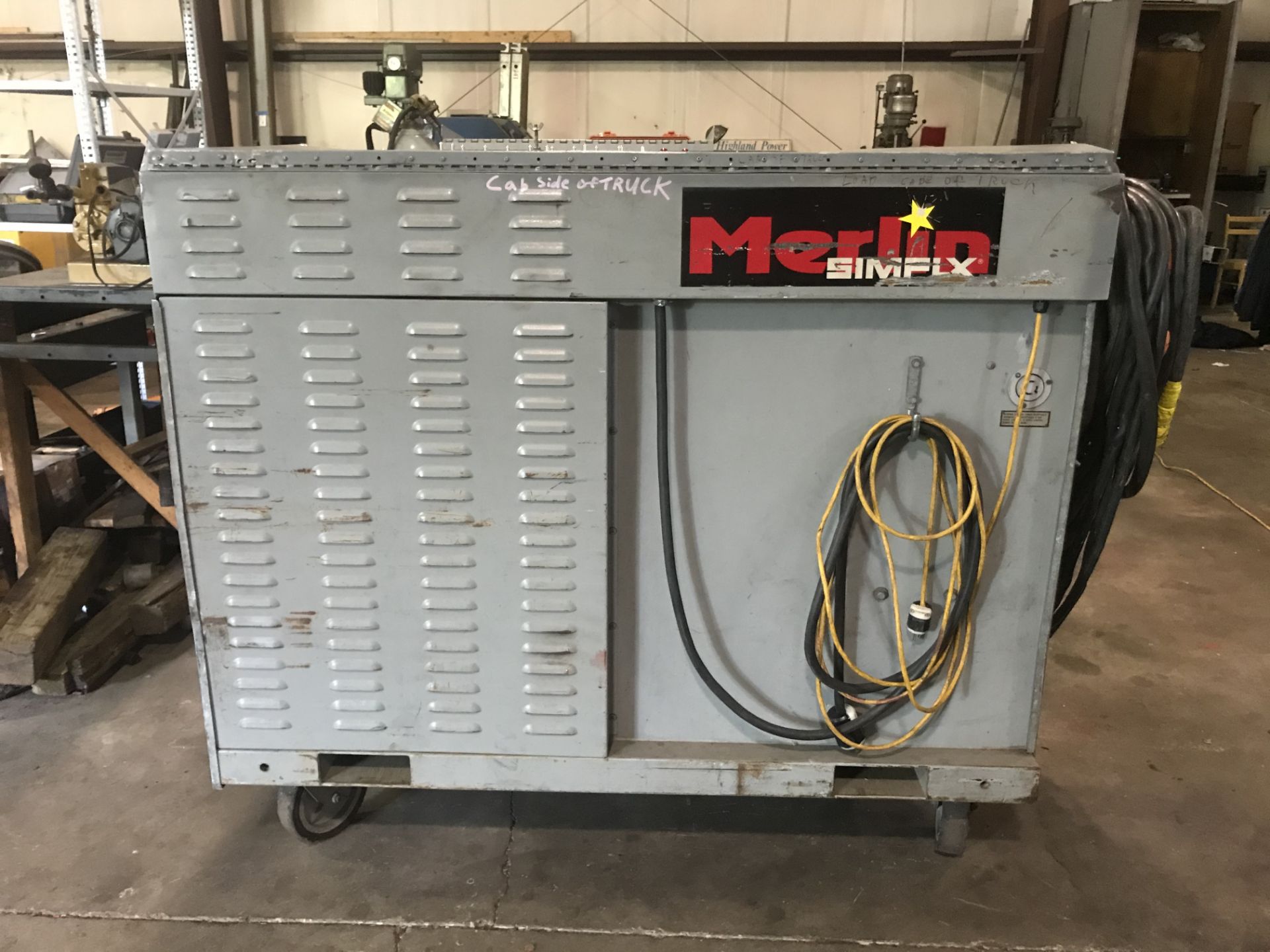 Merlin Simplex II400 Load Bank W/ Cables Attached to Machine 3 Phase, 3 Wire, 240/480V - Image 2 of 3