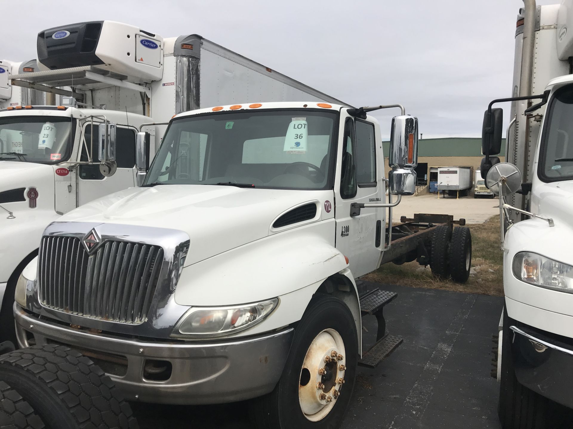 2003 International 4300 Cab and Chassis, VIN: 1HTMMAAM14H65383, Unit: T12 (VEHICLE RUNS)