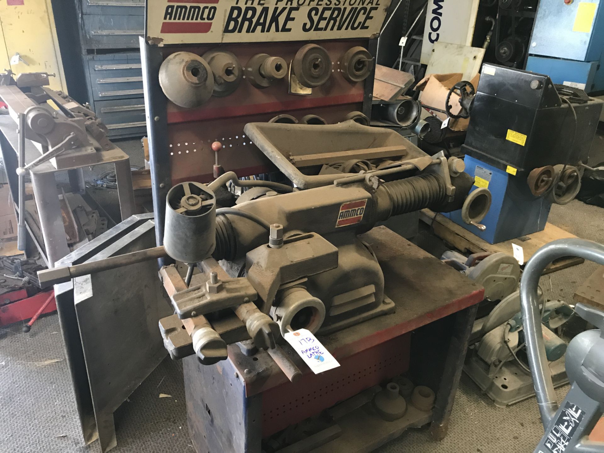 AMMCO Brake Lathe