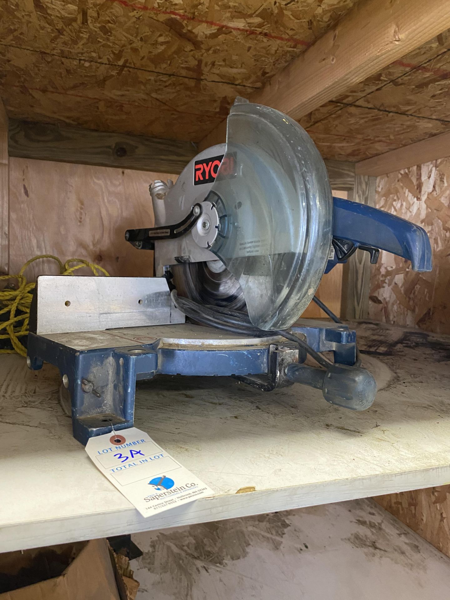 RYOBI TS1300 5000 R.P.M Double Insulated Miter Saw