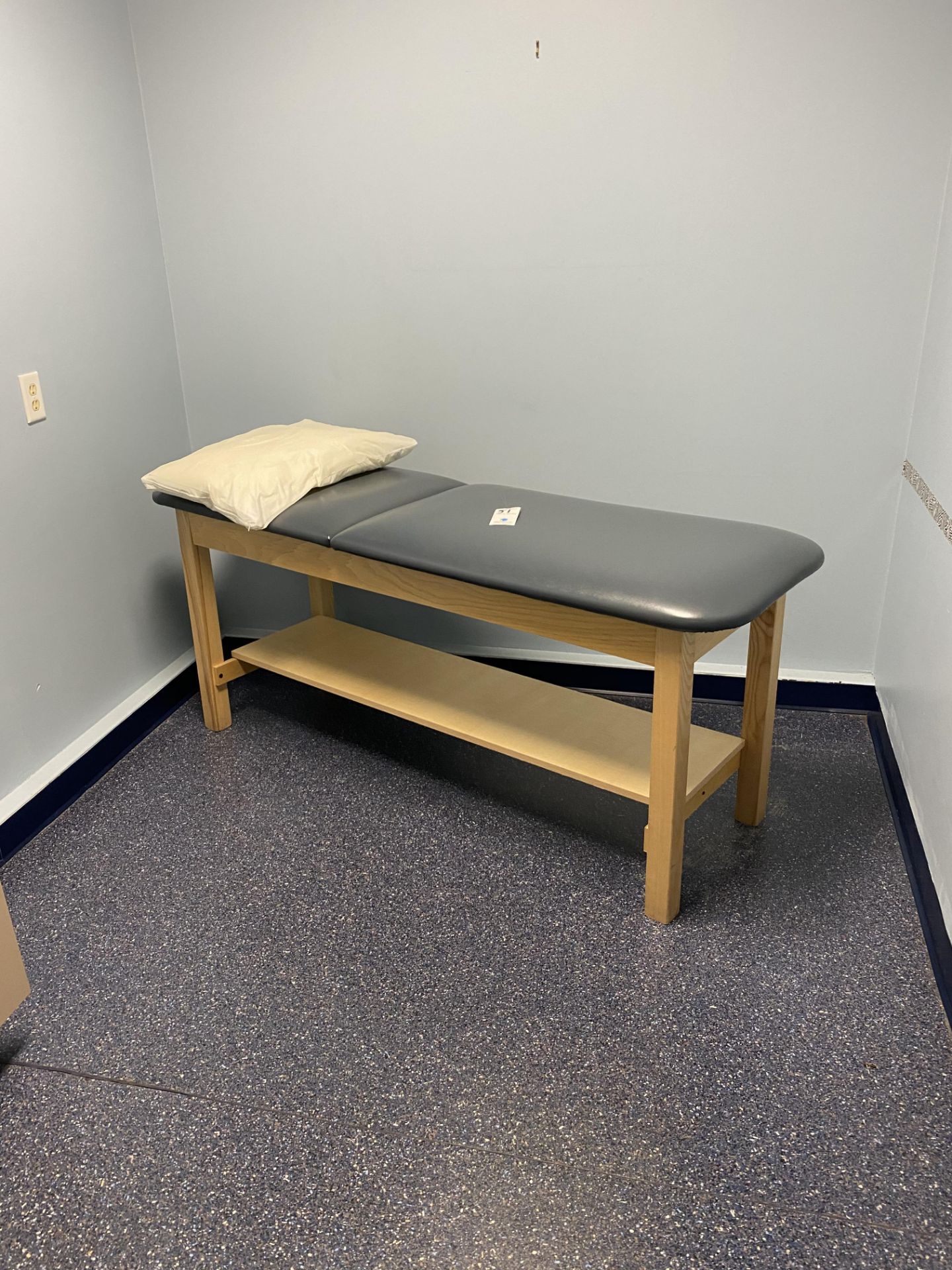 Wood Frame Upholstered Exam Table